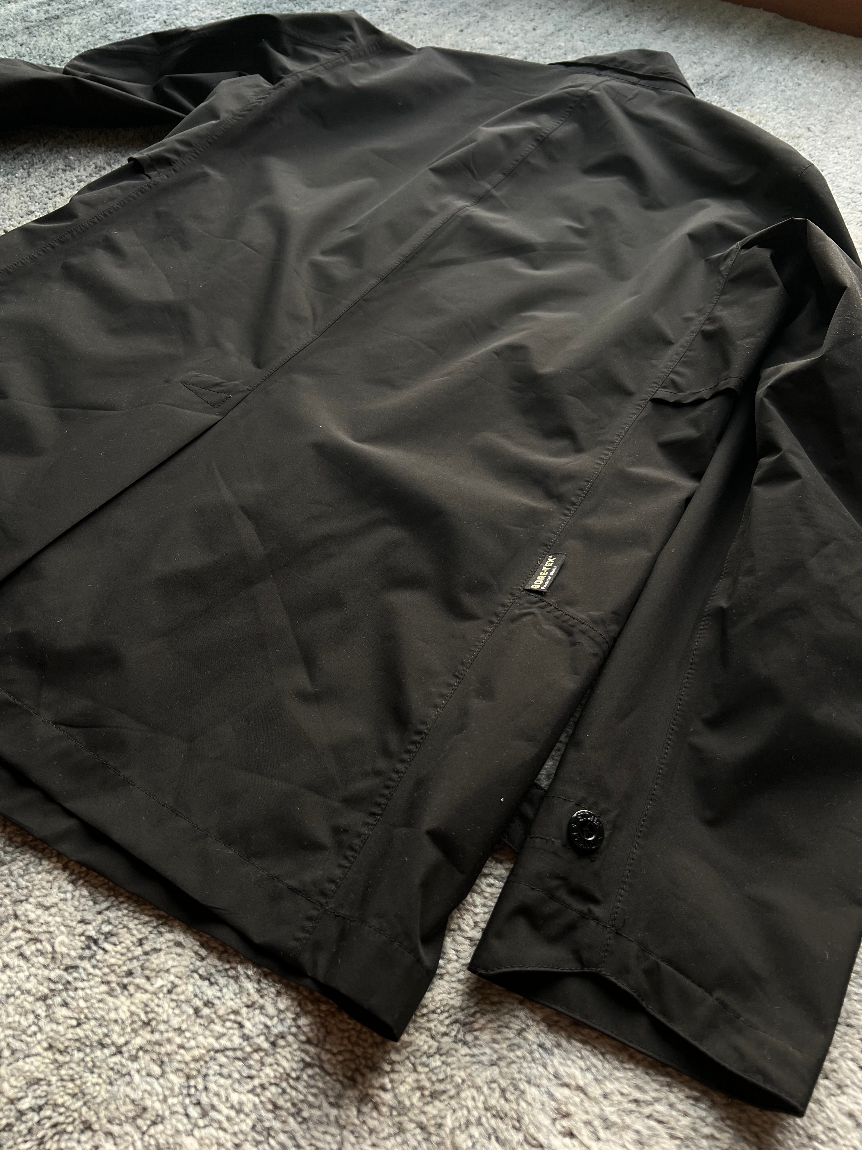 Stone Island 2013 Shadow Project Black Parseq Modular Performance Grid Jacket