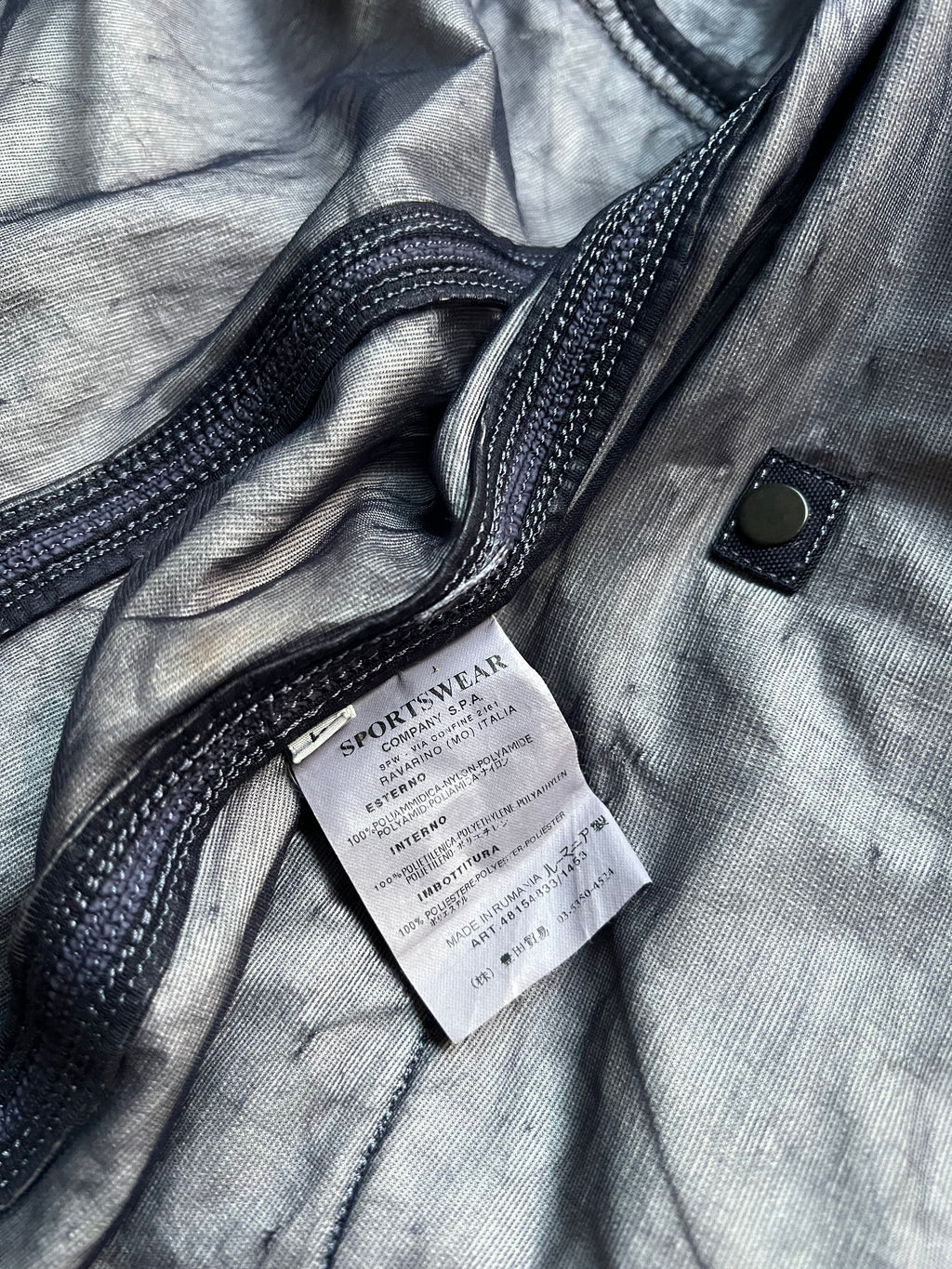 Stone Island mesh 2008 Superlight Resined Nylon Jacket