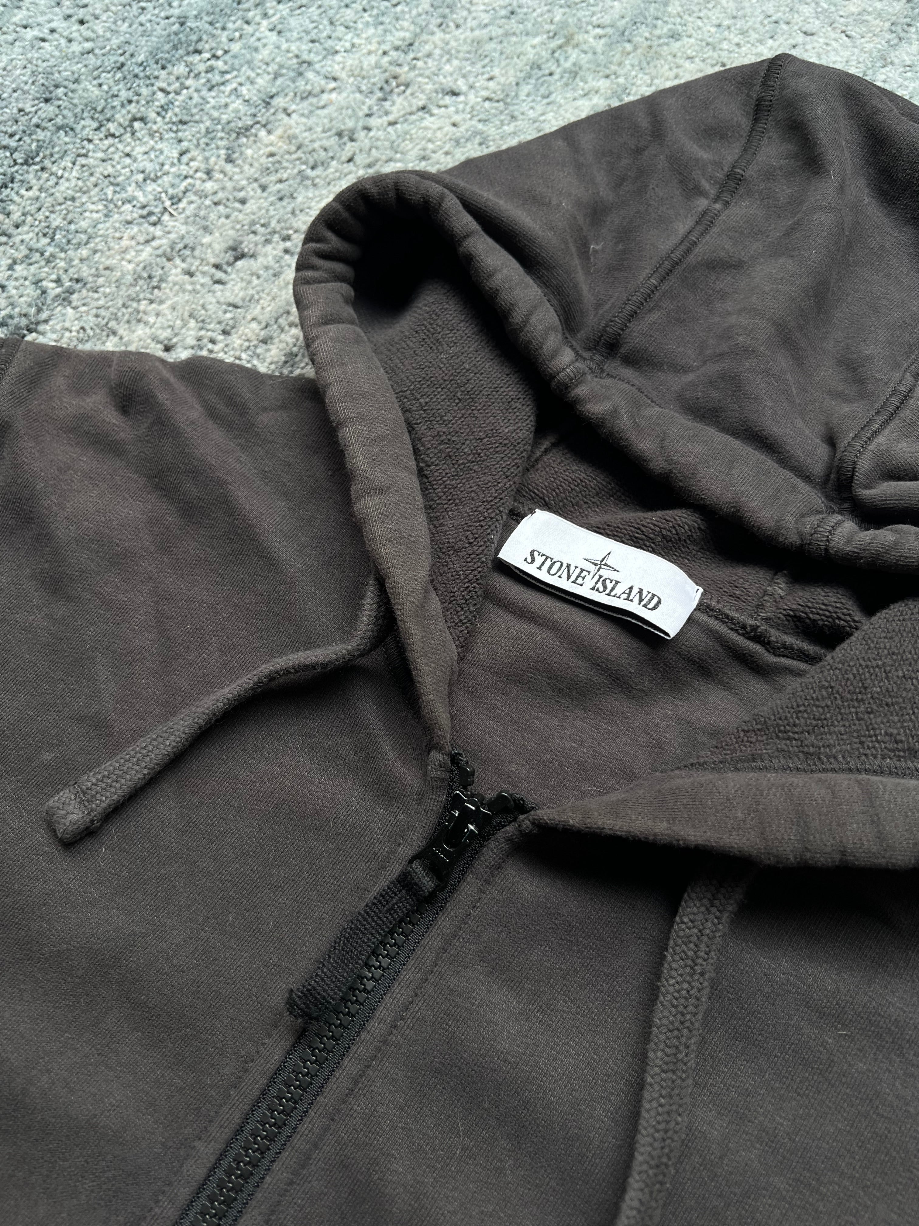 Stone Island zip-up hooded Sweatshirt