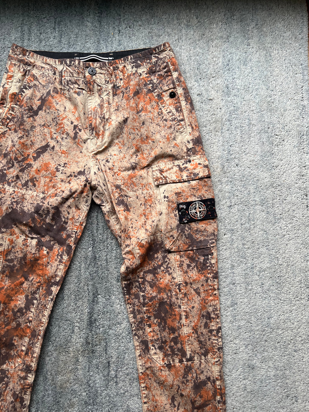 Stone Island Paintpall Camo Pants