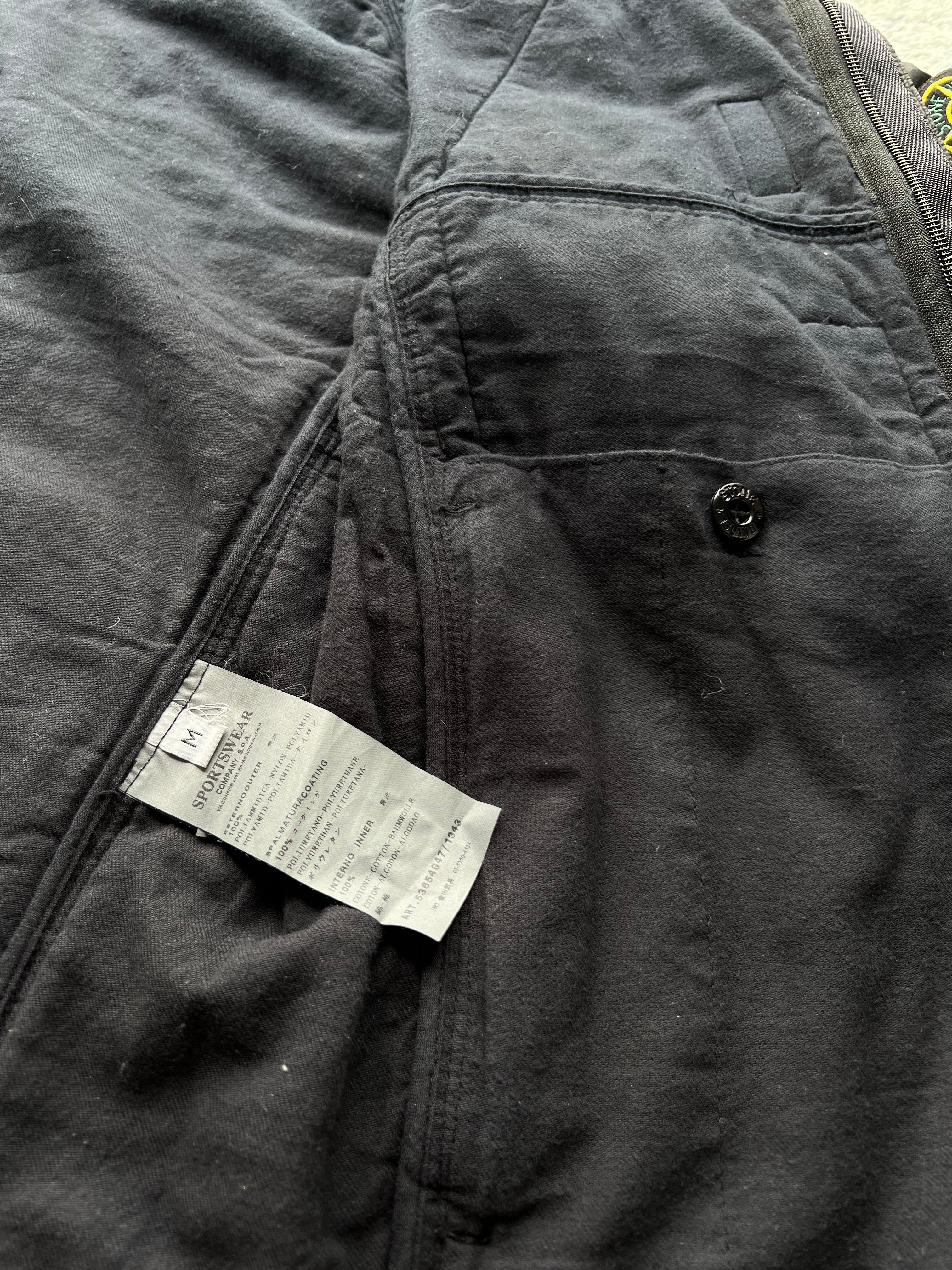 Stone Island 2010 Nylon Spalmatura Lined Hooded Jacket