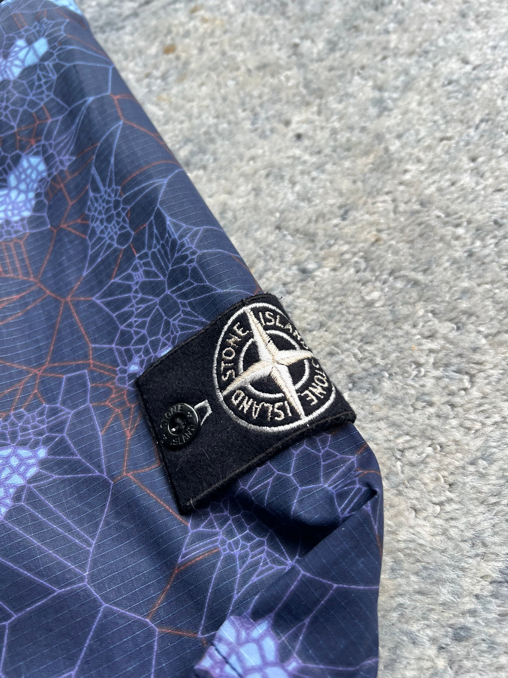 Stone Island 2019 Printed Heat Reactive Thermosensitive Fabric Jacket