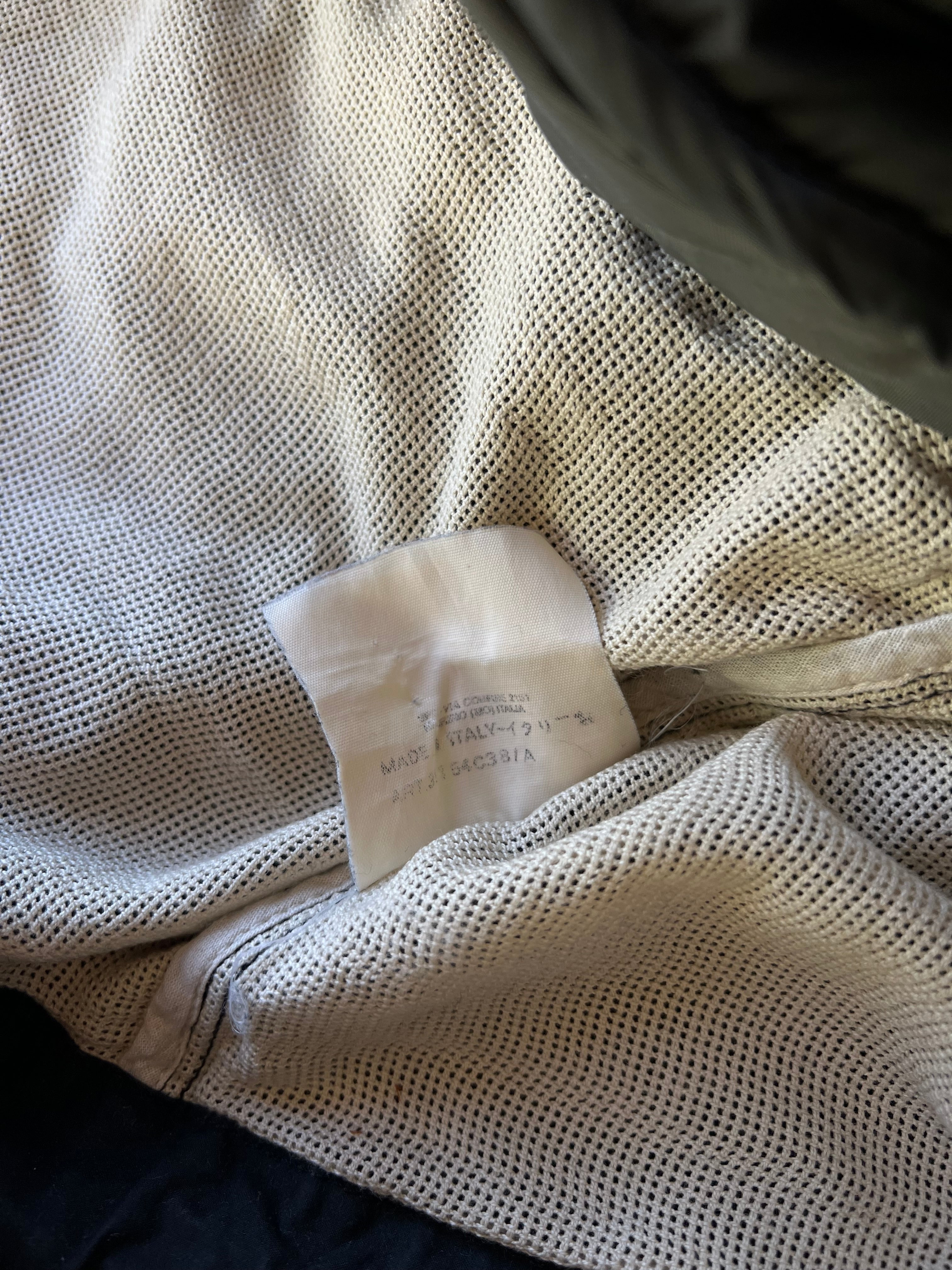 Stone Island 1998 Waxed Cotton Parka Jacket