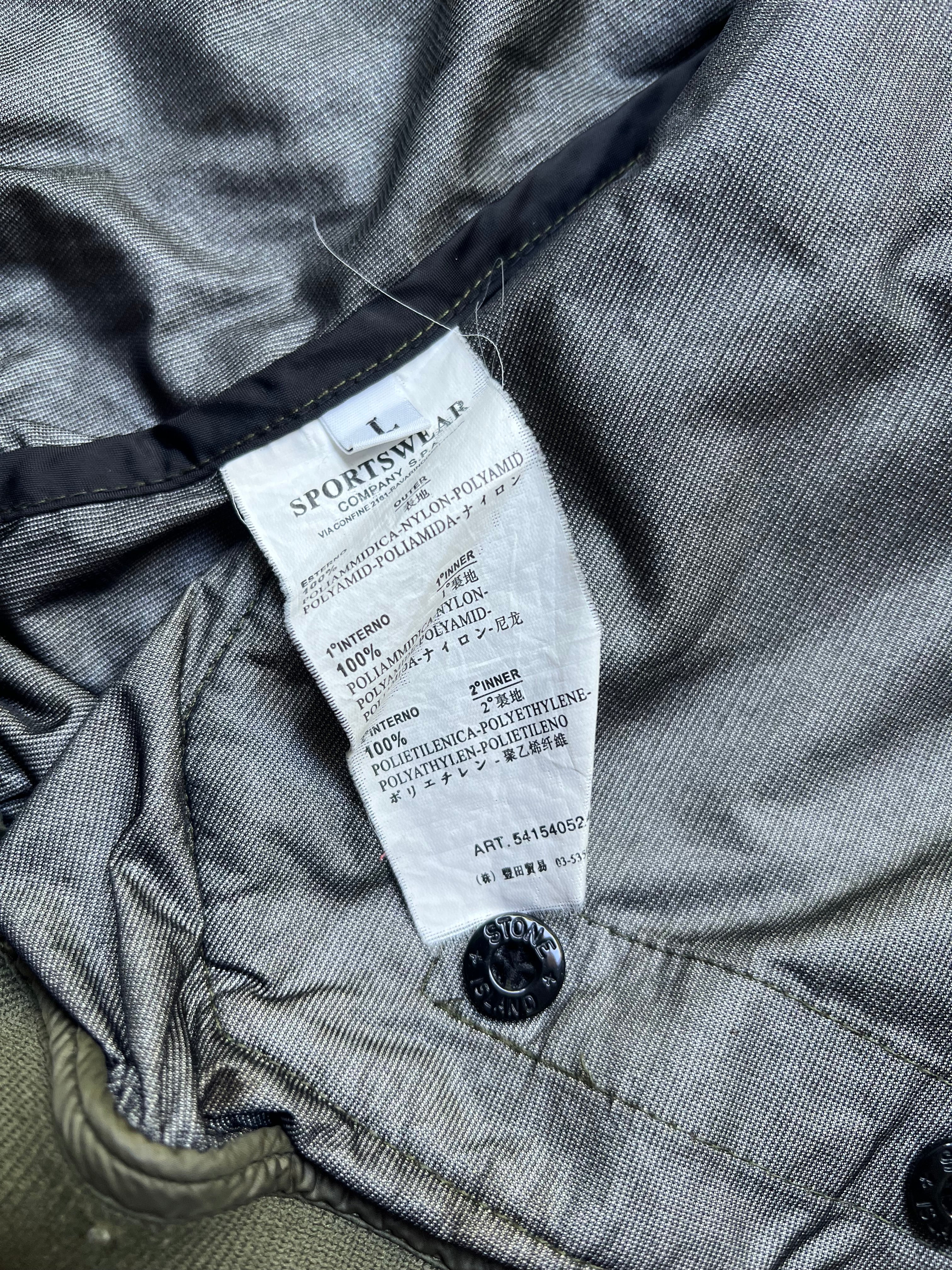 Stone Island 2011 Micro Rip Stop Den Tyvek Shield Jacket