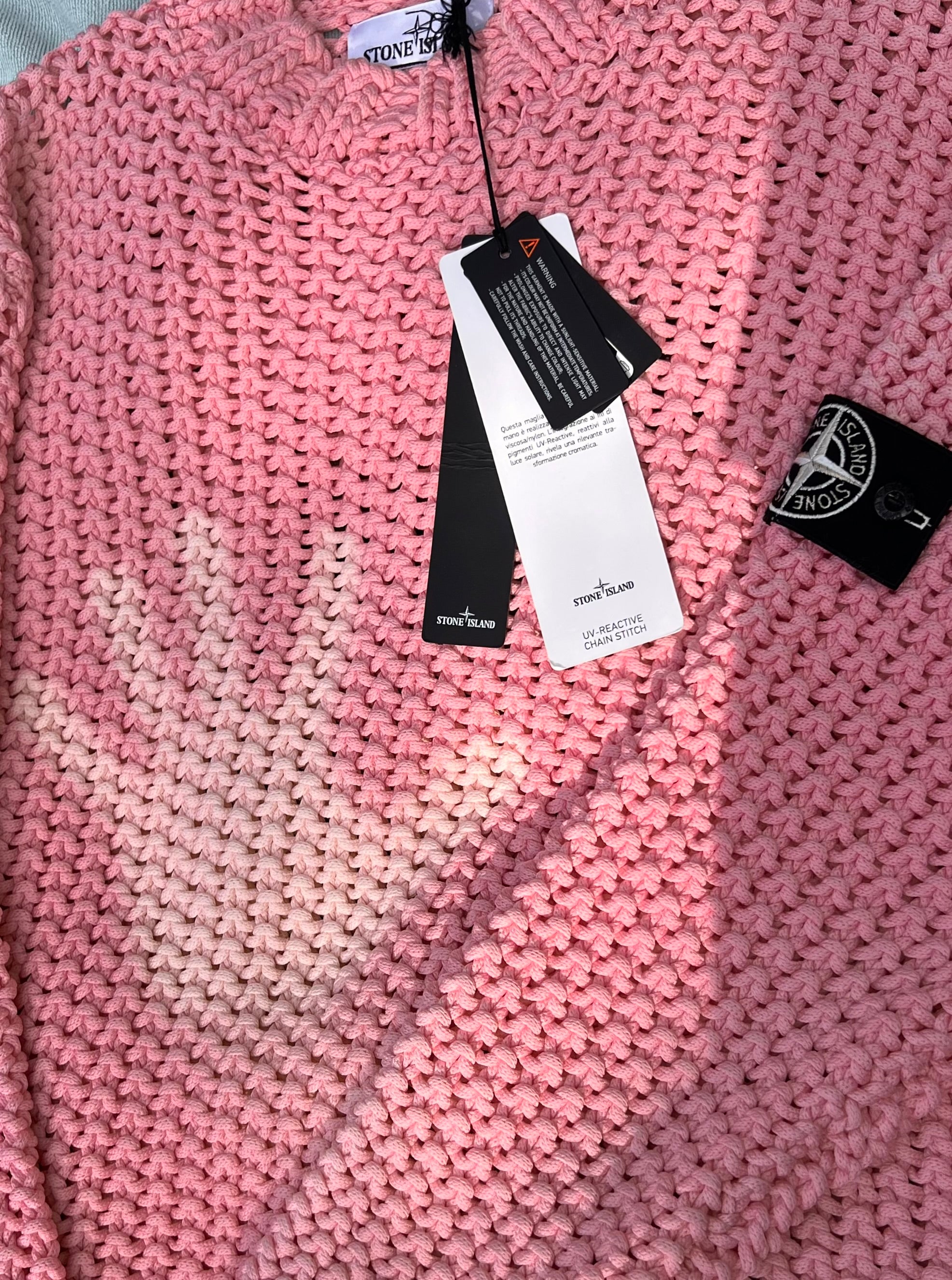 Stone Island UV-reactive Knit