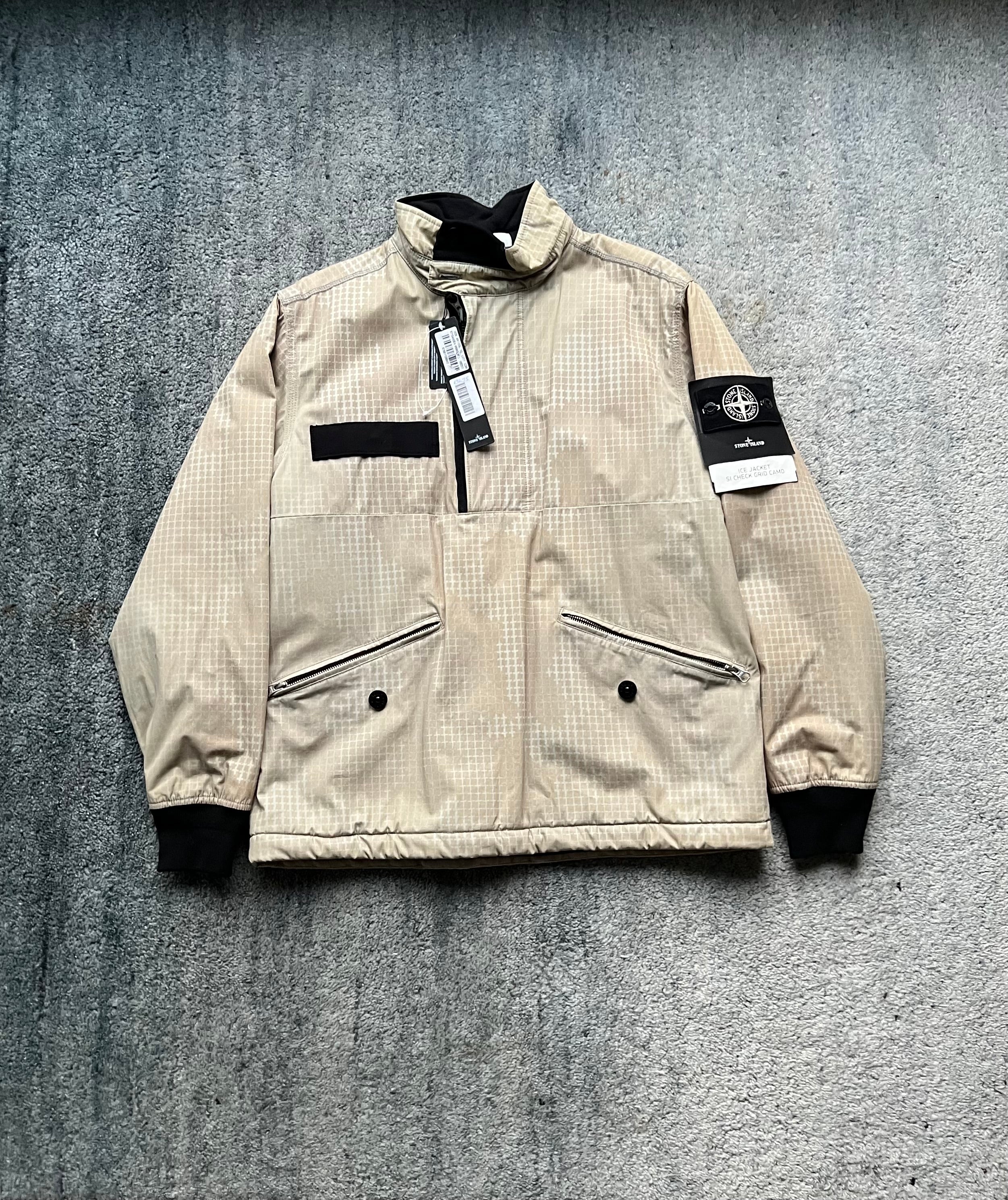 Stone Island 2017 Grid Check Ice Jacket