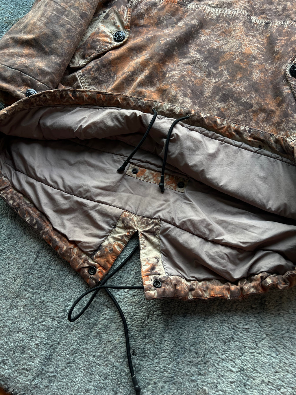 Stone Island 2019 Paintball Camo Cordura Jacket