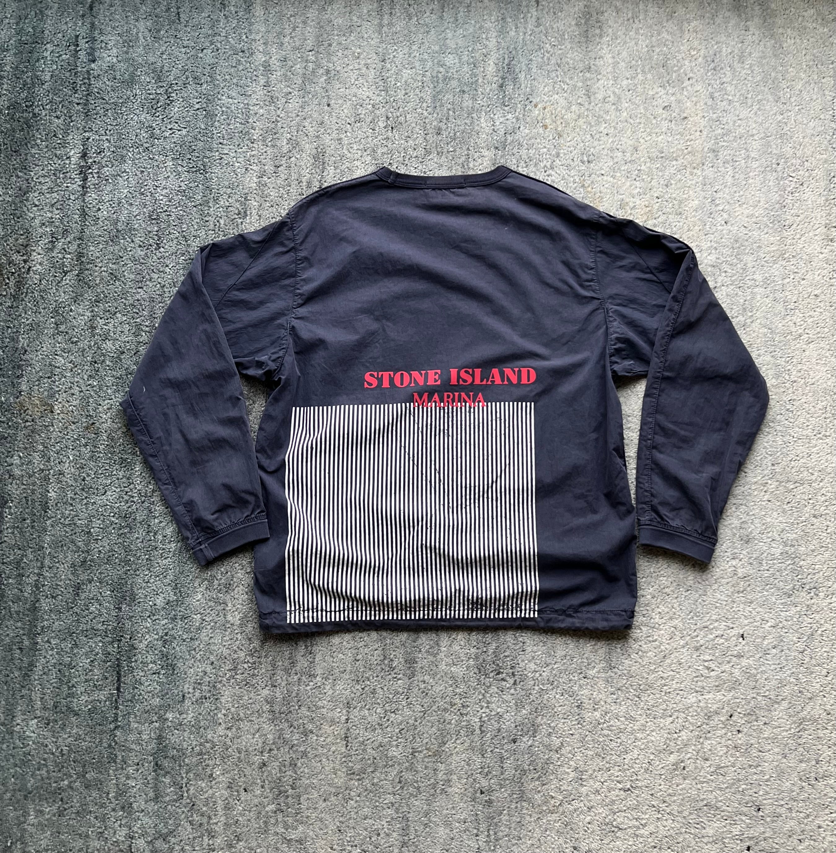 Stone Island Marina Print Reflective Smock