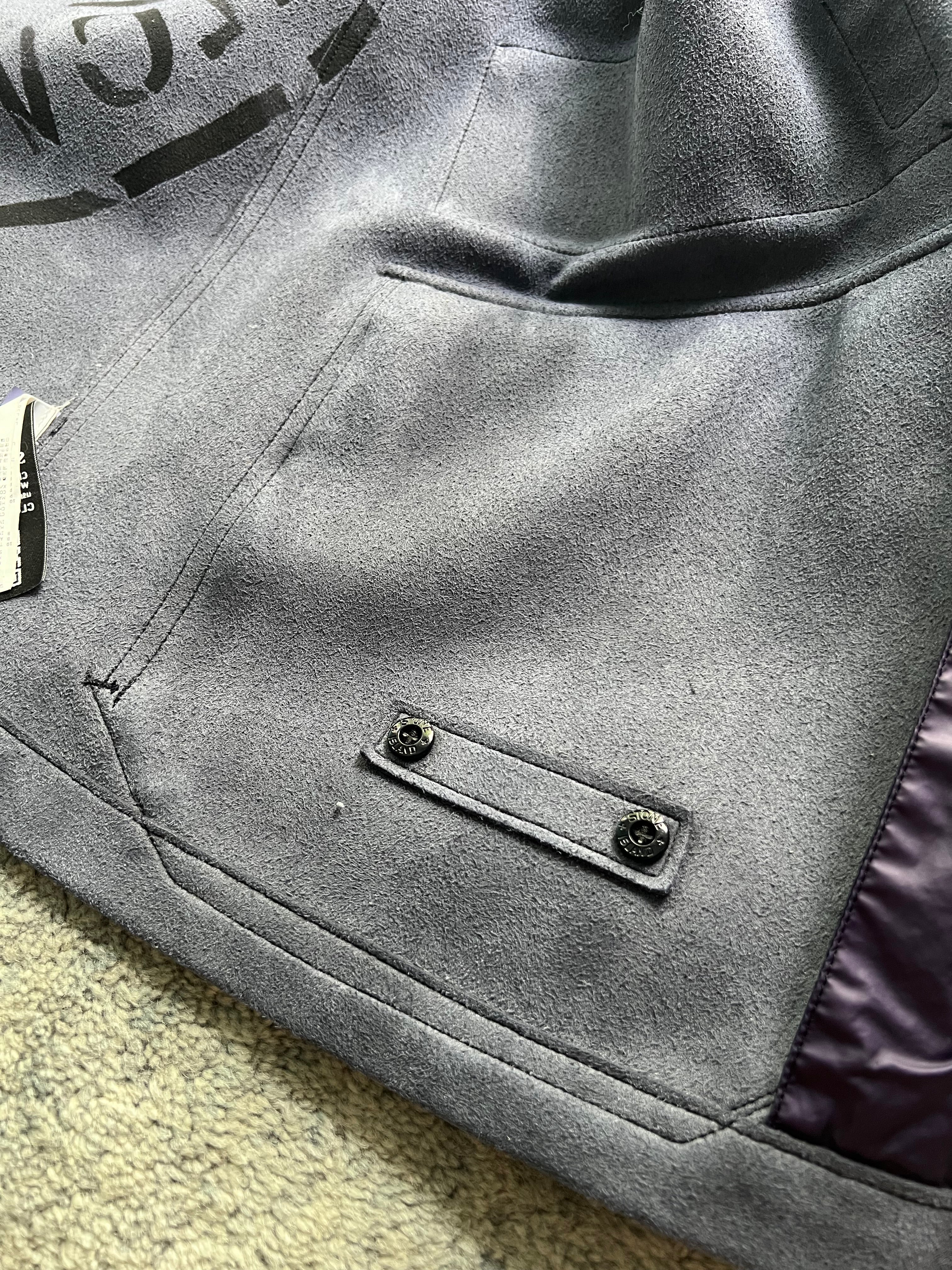 Stone Island Man Made Suede Jacket 2018
