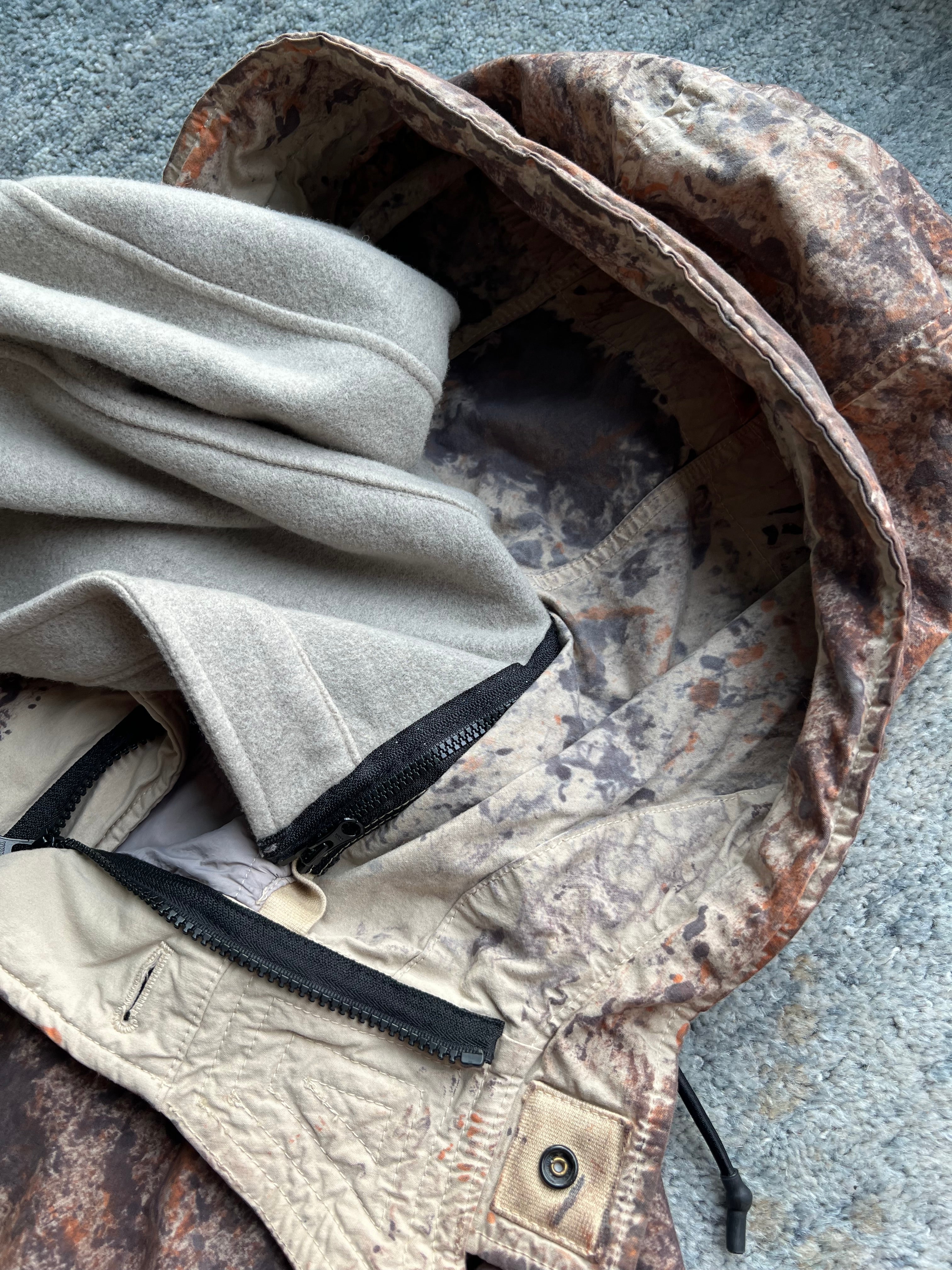 Stone Island 2019 Paintball Camo Pullover Cordura Jacket