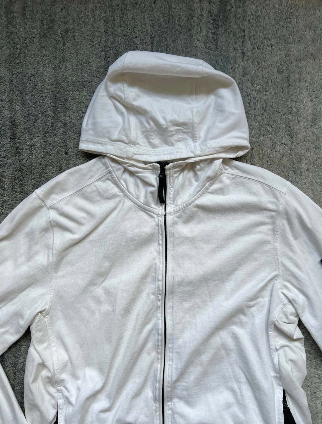 Stone Island 40th Anni Cotton Zipped Hoodie