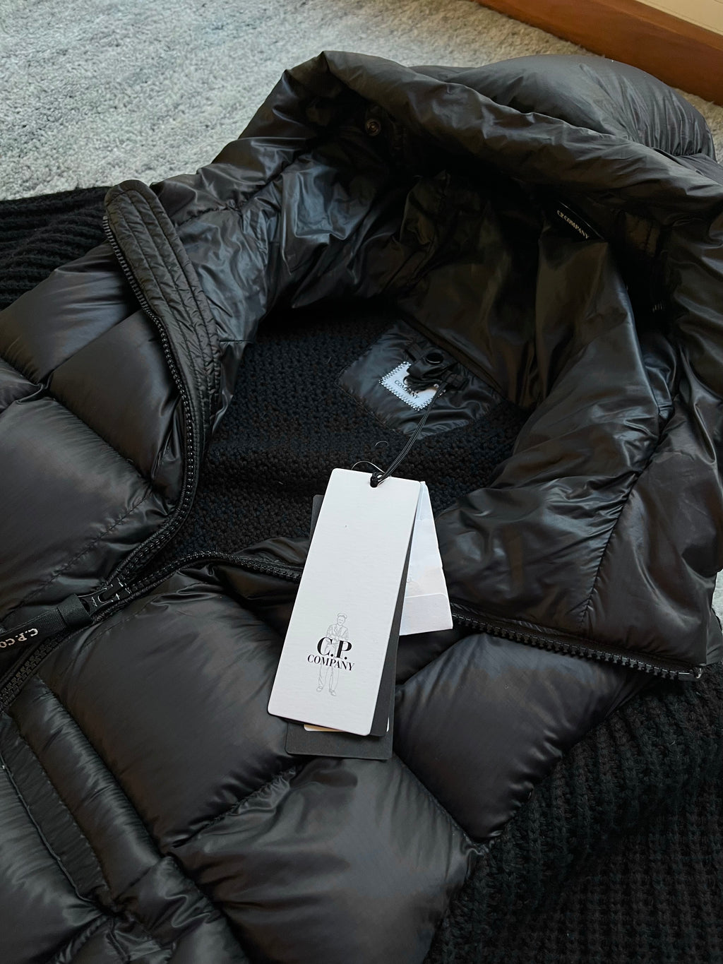 C.P. Company Goggle Crew Knit Jacket