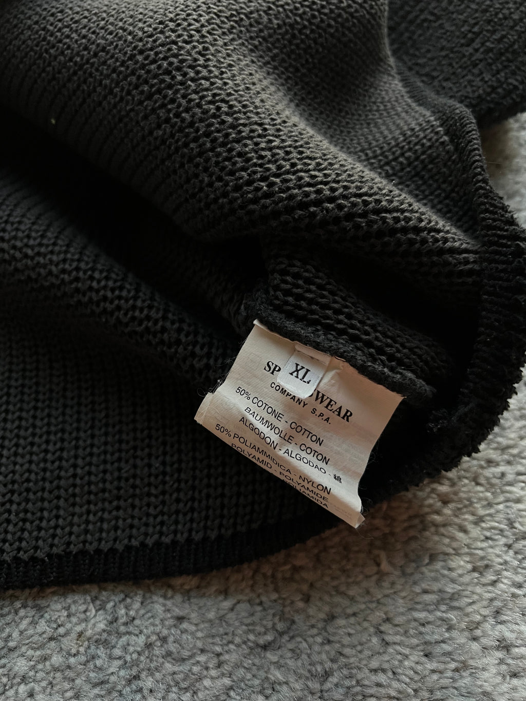 Stone Island 1998 Cotton Turtle Neck knit