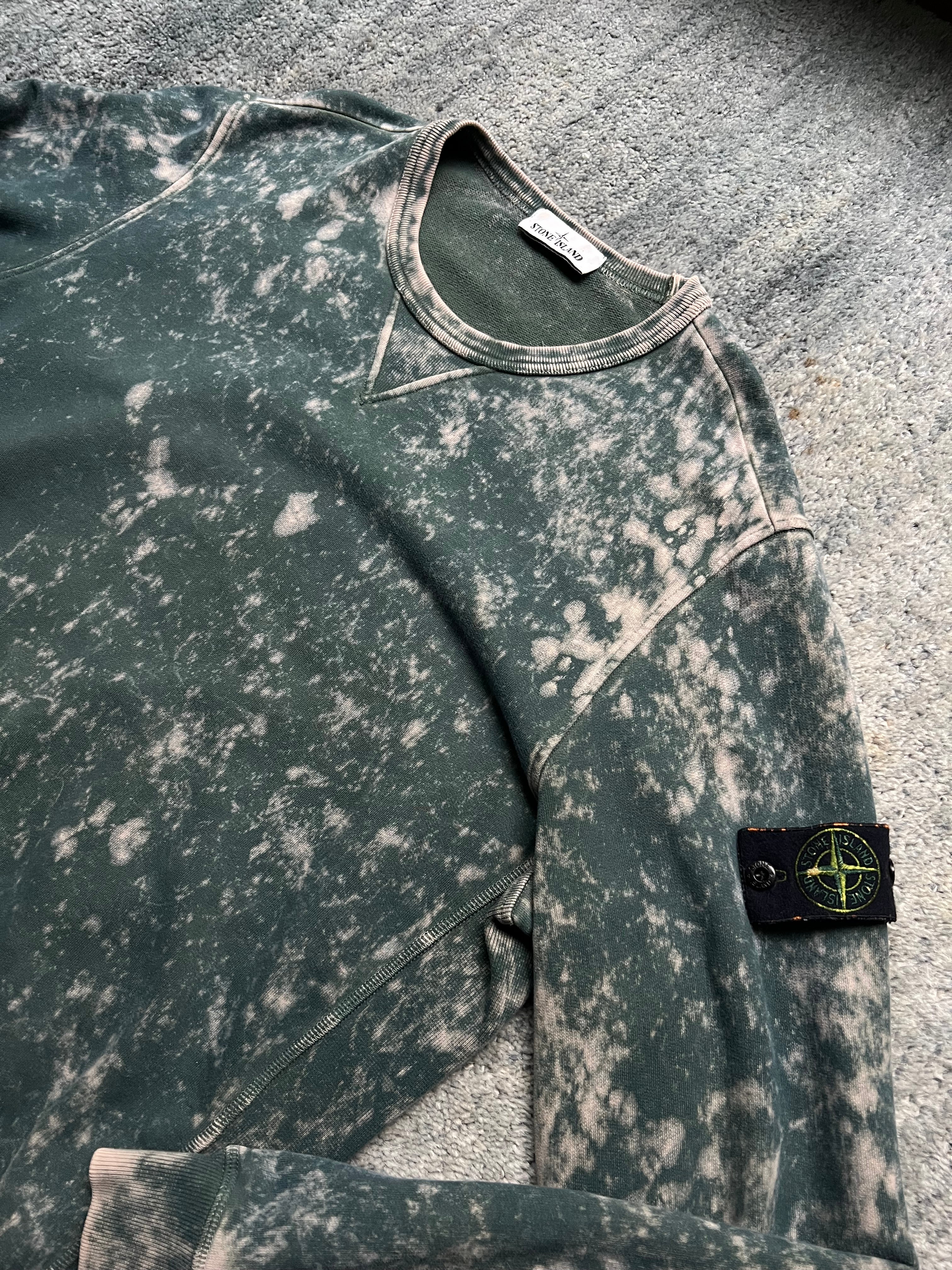 Stone Island acid wash Sweatshirt