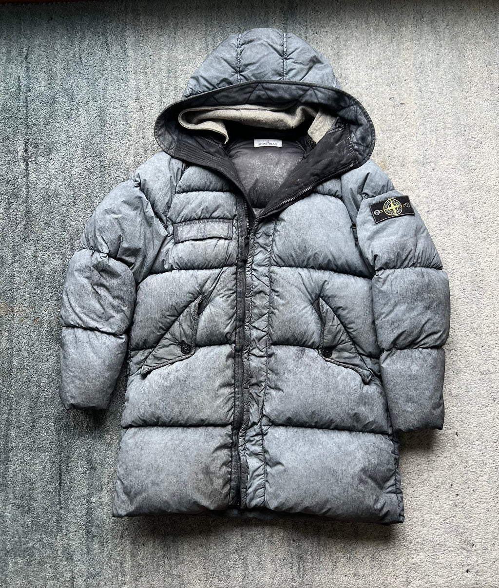 Stone Island 2017 Tela Nylon Down Dust Frost Puffer