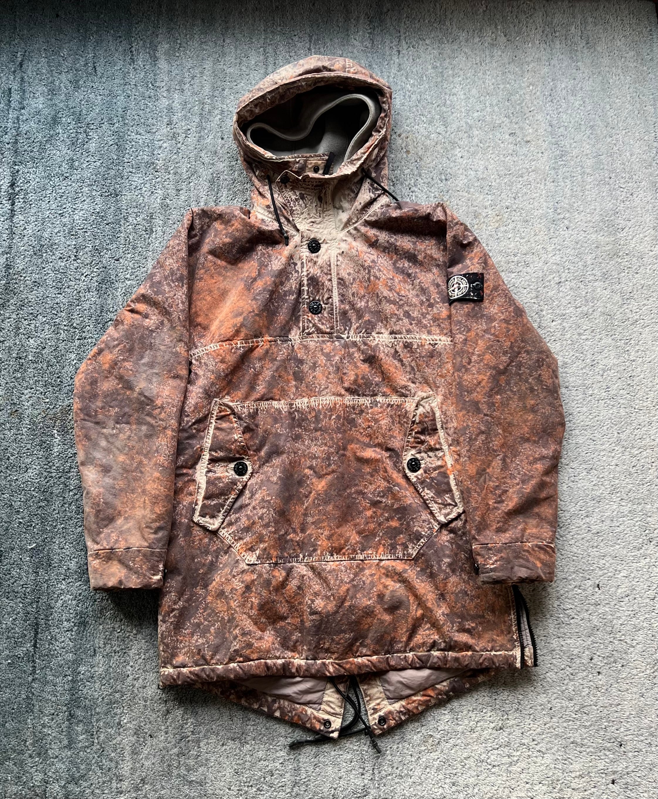 Stone Island 2019 Paintball Camo Pullover Cordura Jacket