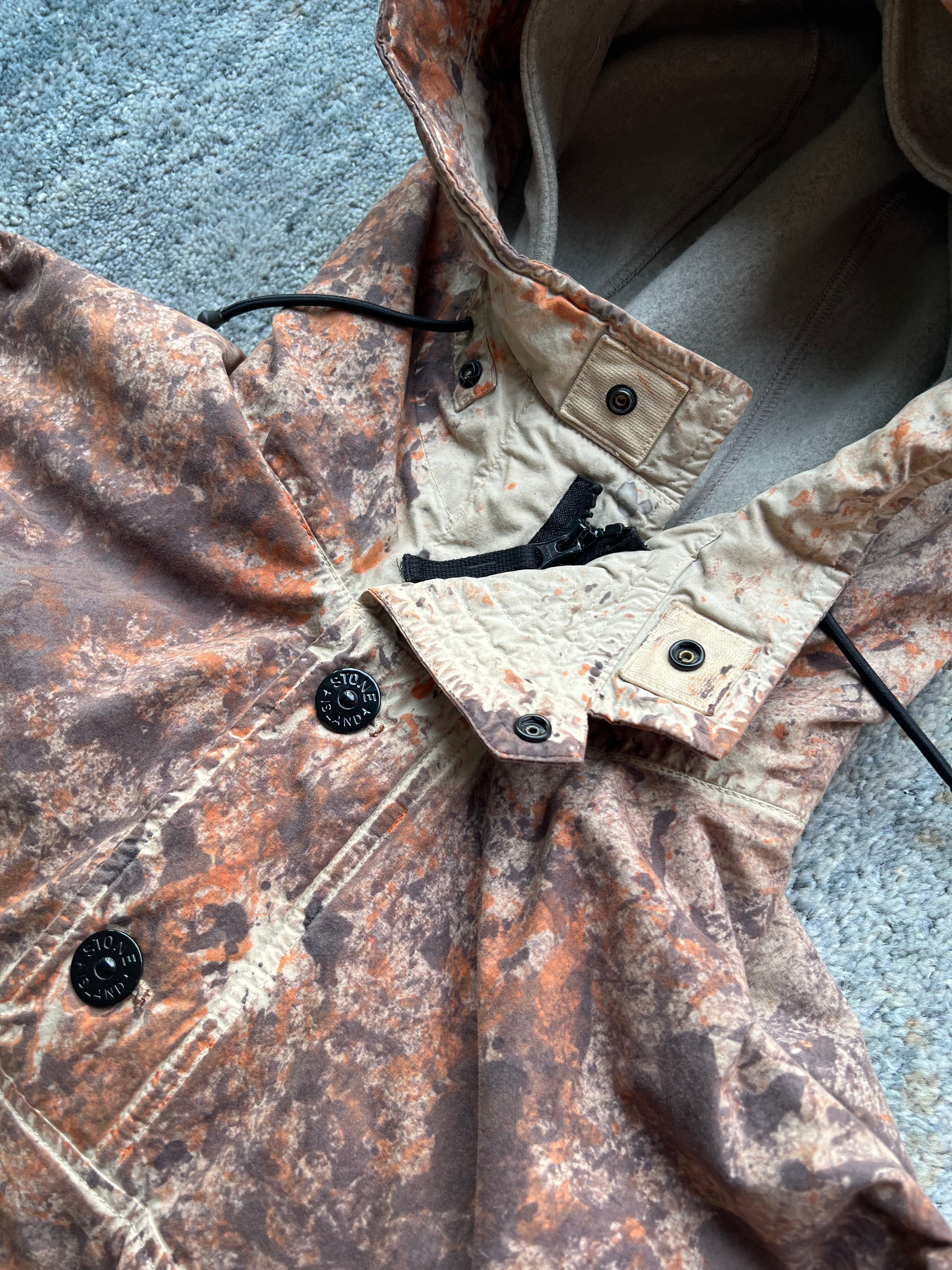 Stone Island 2019 Paintball Camo Cordura Jacket