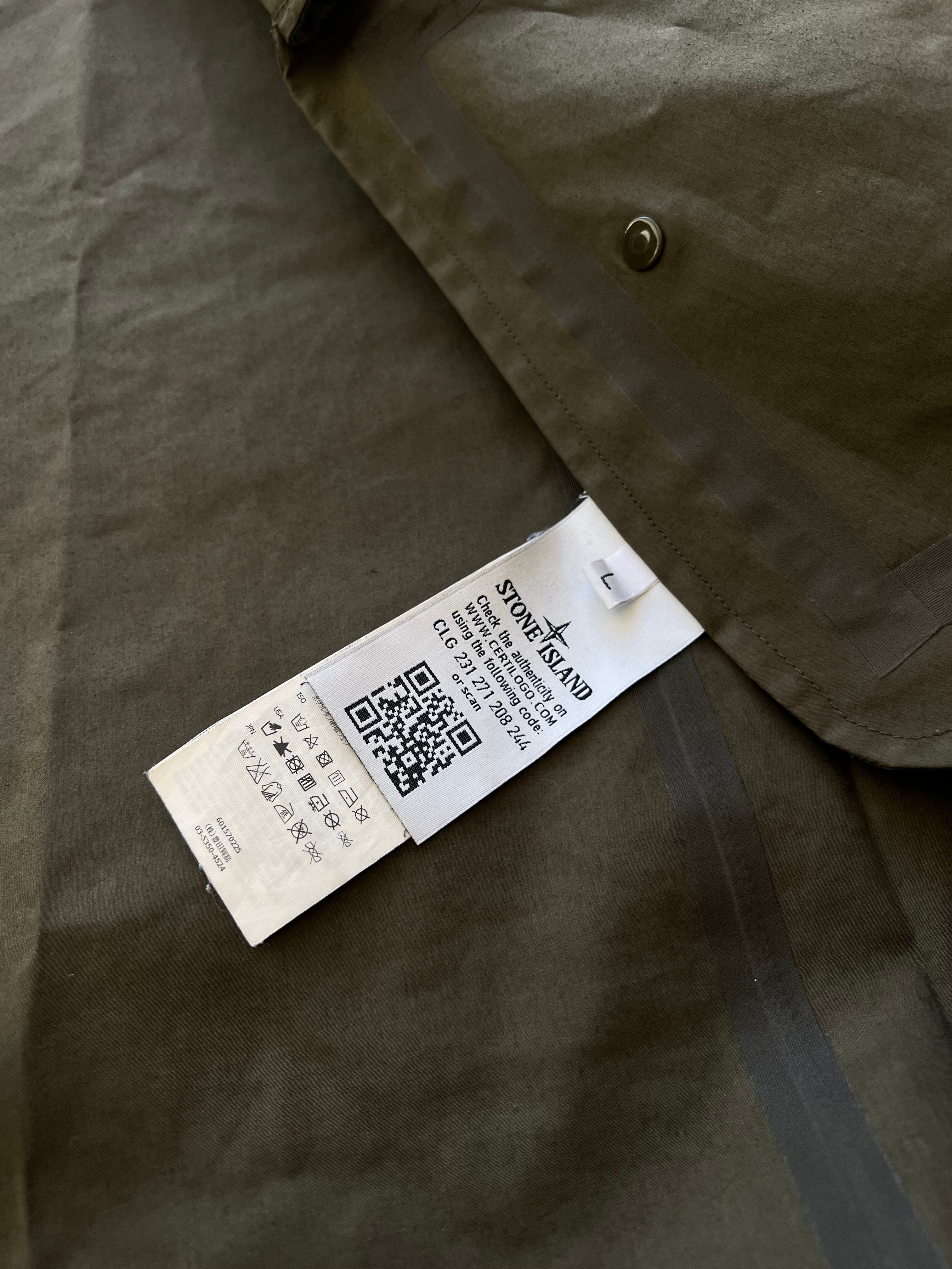 Stone Island 3L Performance Cotton Ghost Jacke