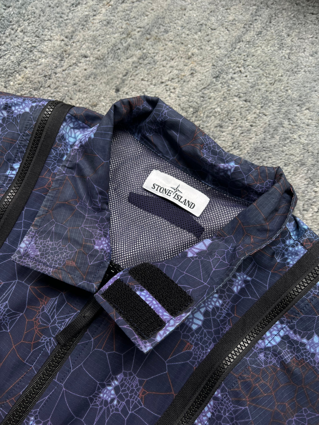 Stone Island 2019 Printed Heat Reactive Thermosensitive Fabric Jacket