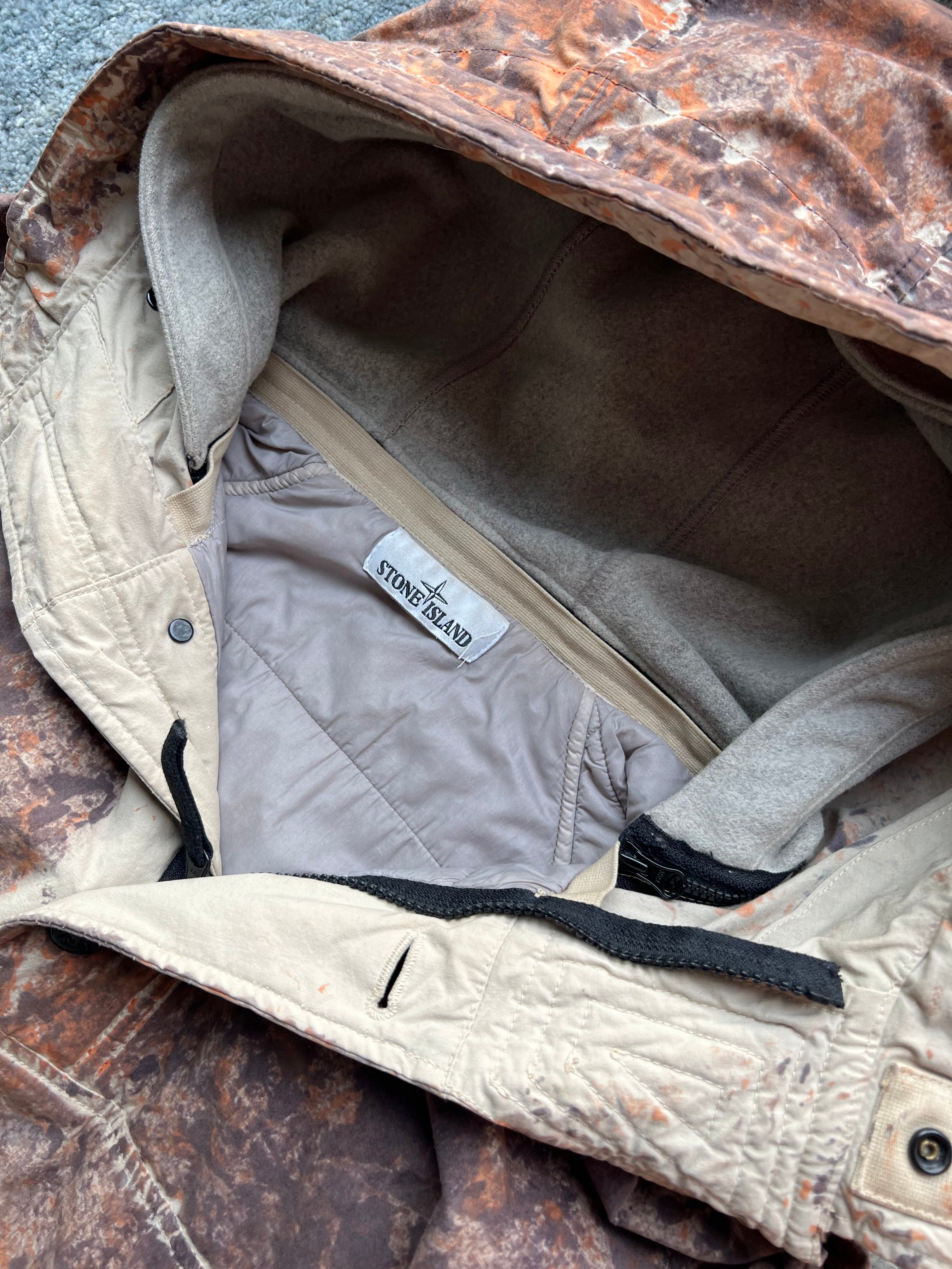 Stone Island 2019 Paintball Camo Cordura Jacket