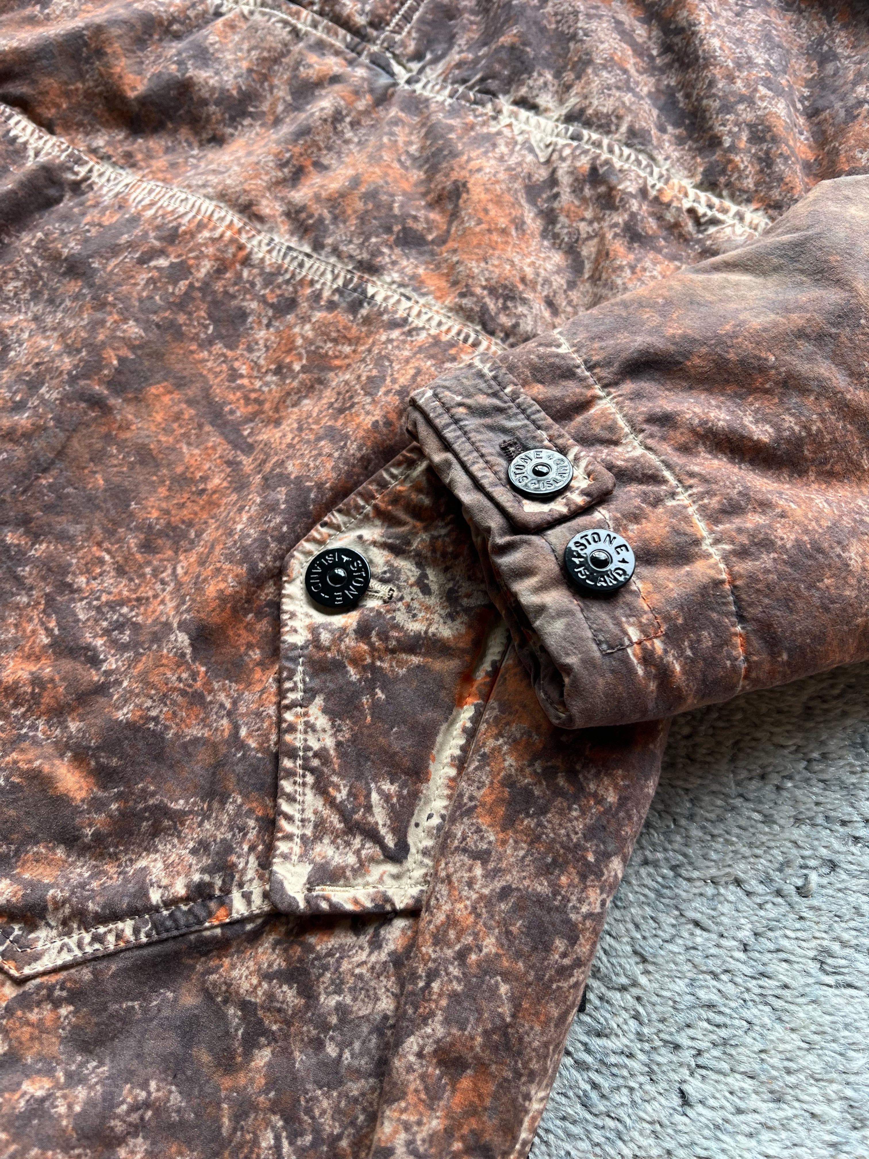 Stone Island 2019 Paintball Camo Pullover Cordura Jacket