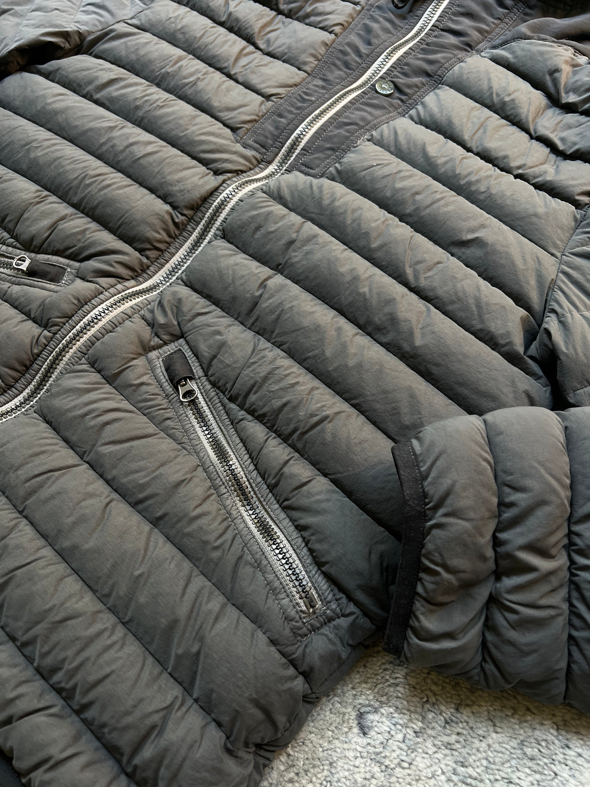 Stone Island Down Chambers Stretch Nylon-TC