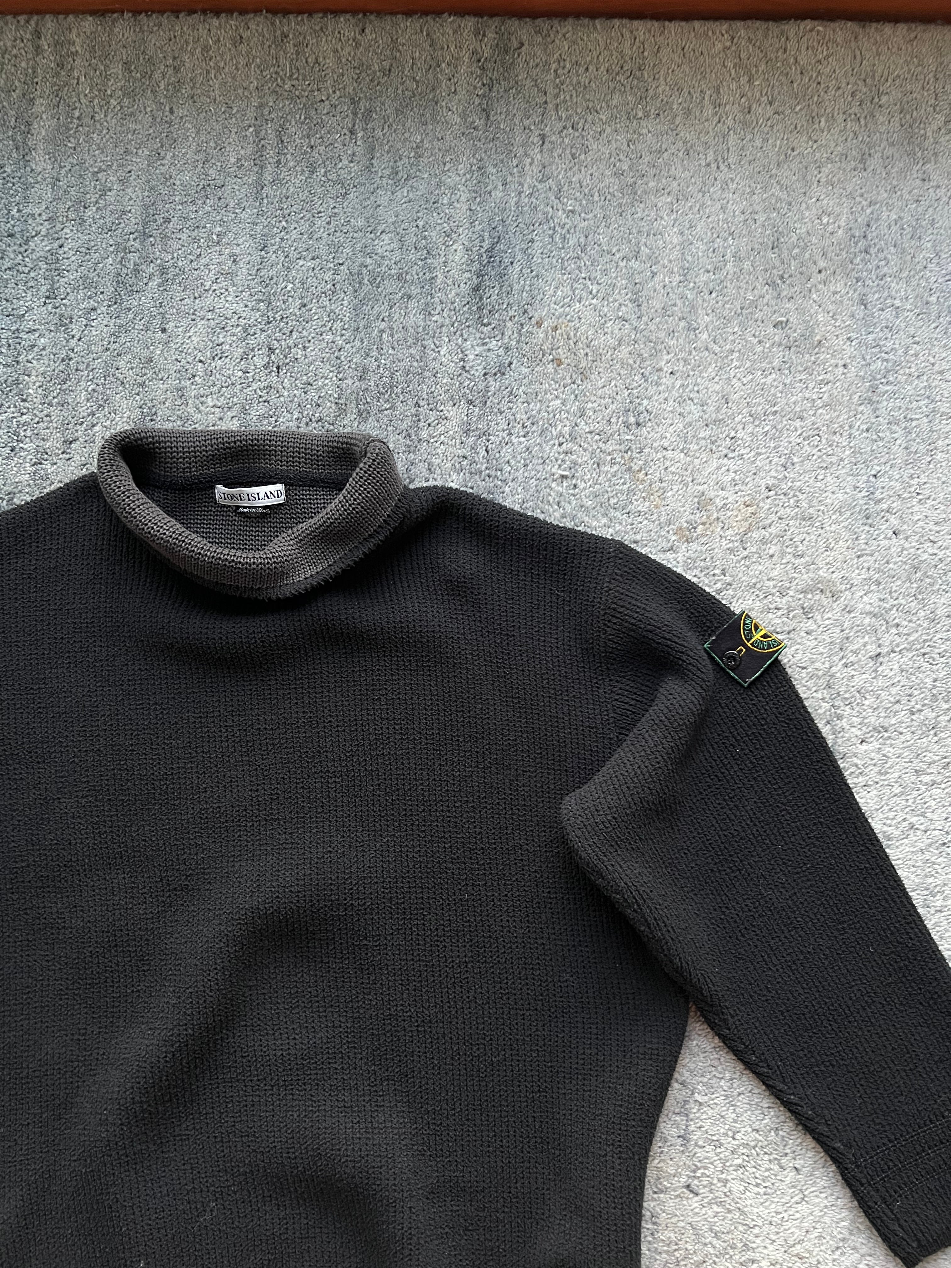 Stone Island 1998 Cotton Turtle Neck knit