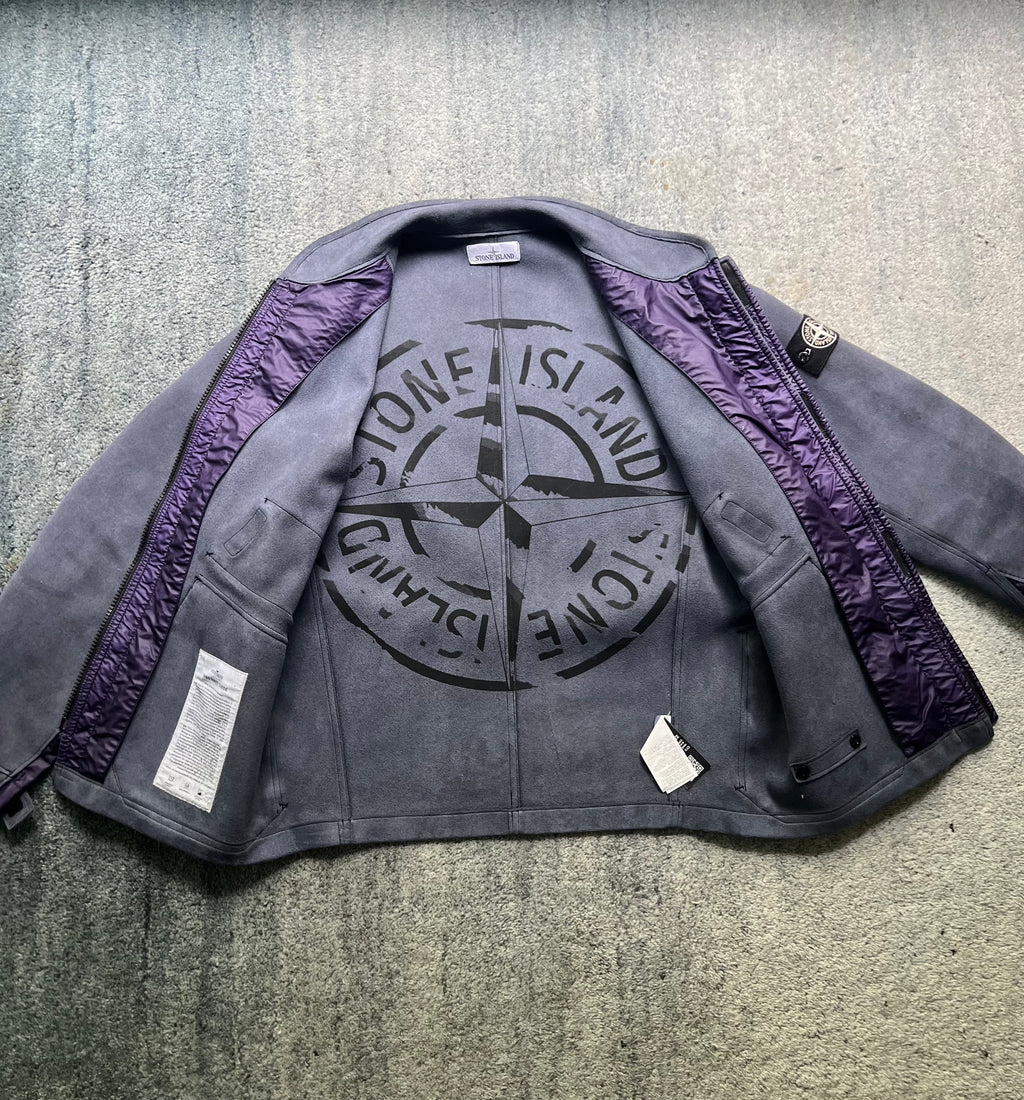 Stone Island Man Made Suede Jacket 2018