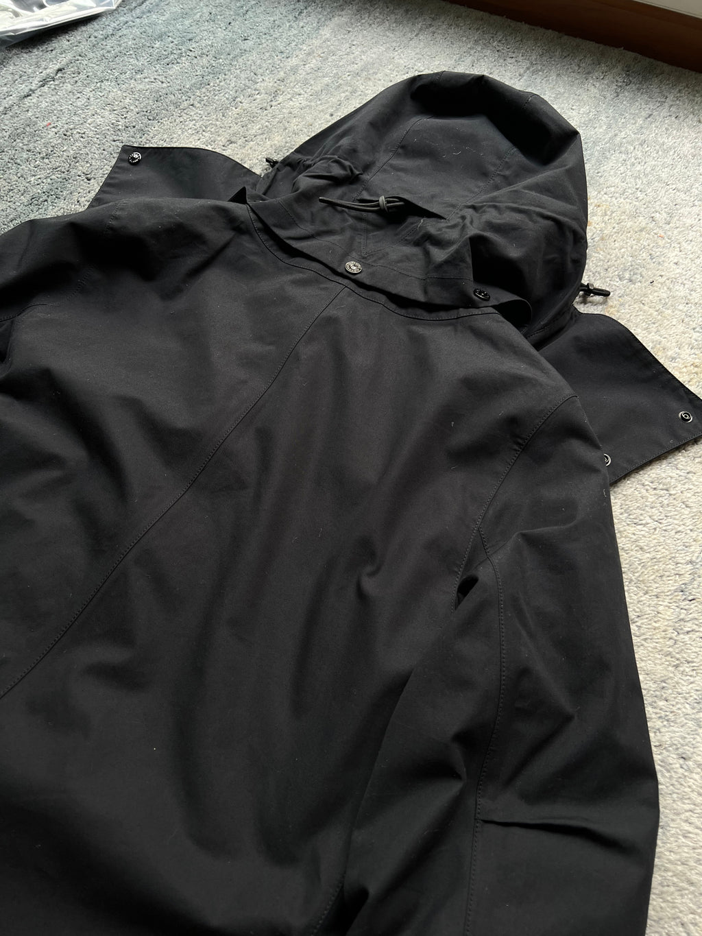 Stone Island 2022 O-Ventile Ghost Piece Down Dutch Rope Puffer Jacket