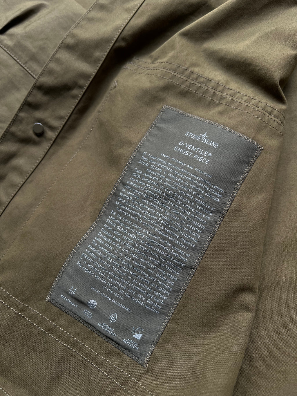 Stone Island Ghost O-Ventil Overshirt