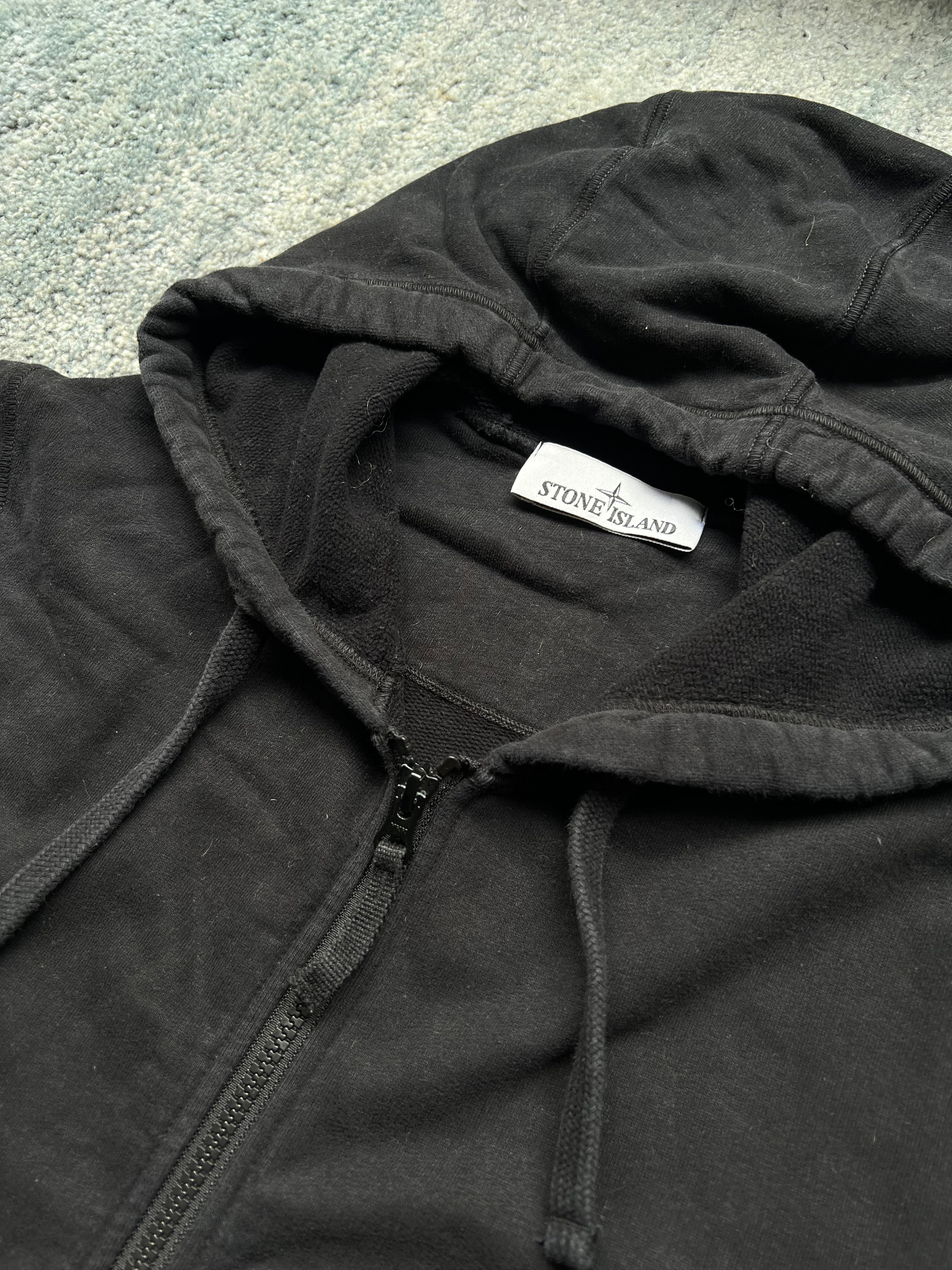 Stone Island zip-up hooded Sweatshirt