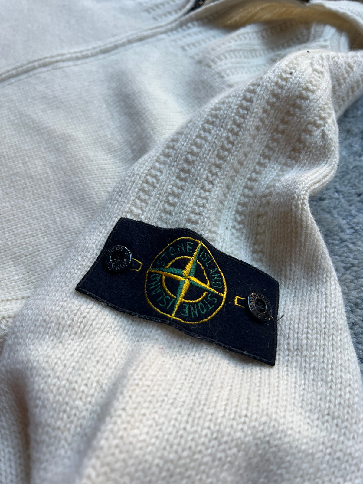 Stone Island 2003 Wool zip-jacket