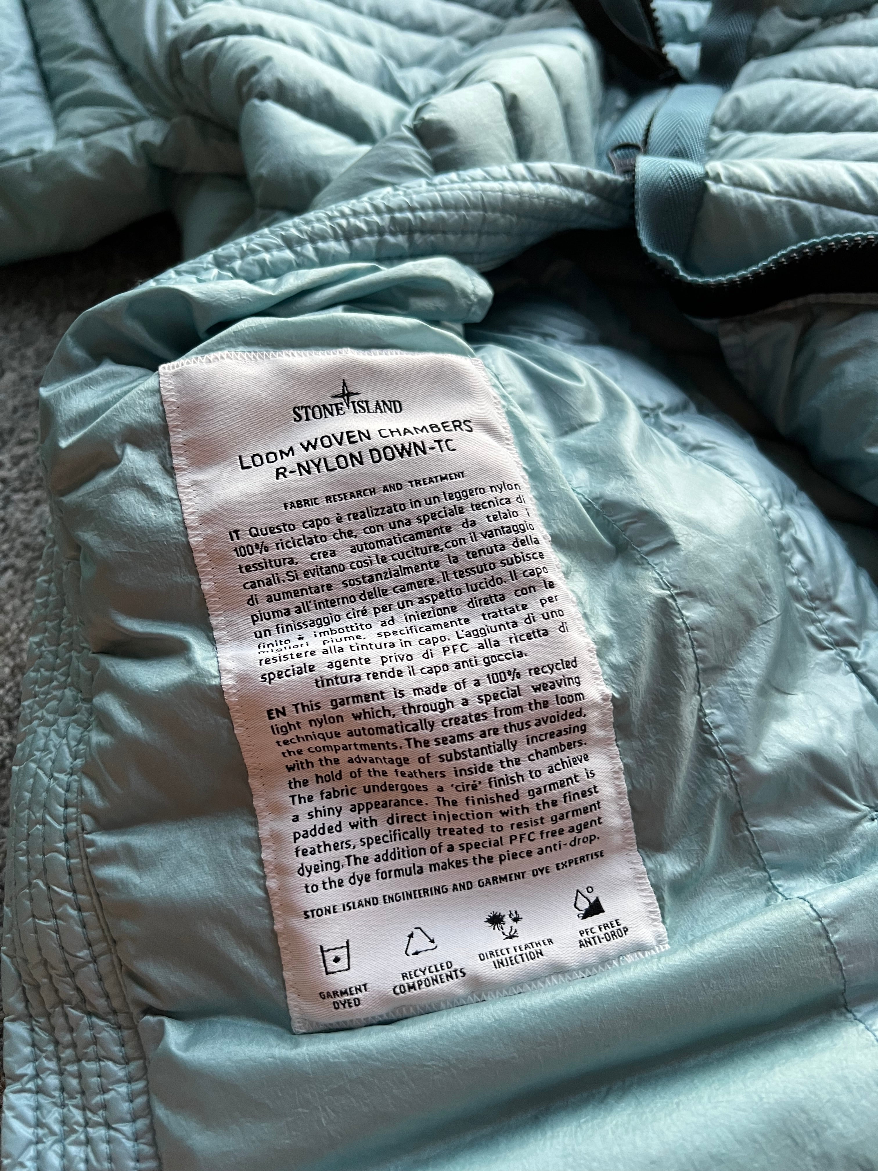 Stone Island Light Weight Packable Down Jacket