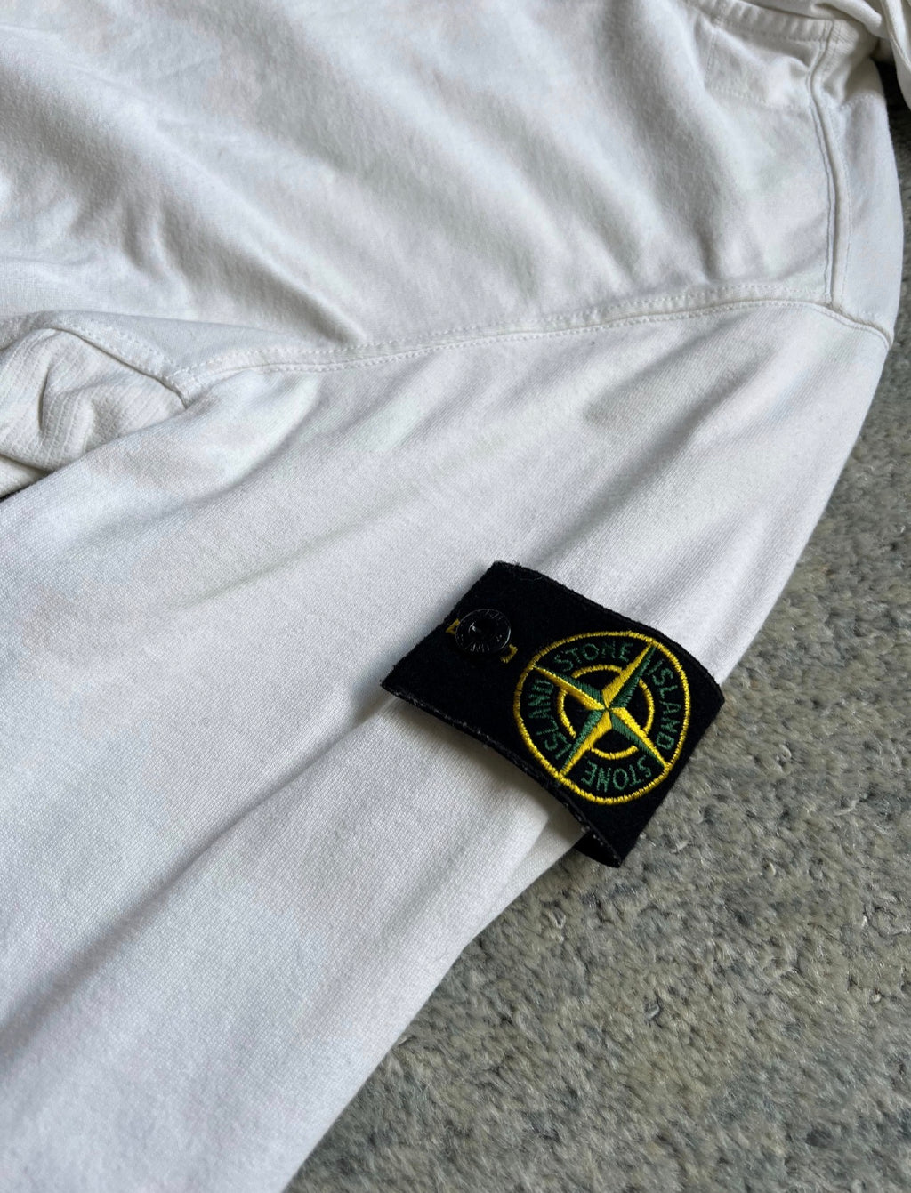 Stone Island 40th Anni Cotton Zipped Hoodie