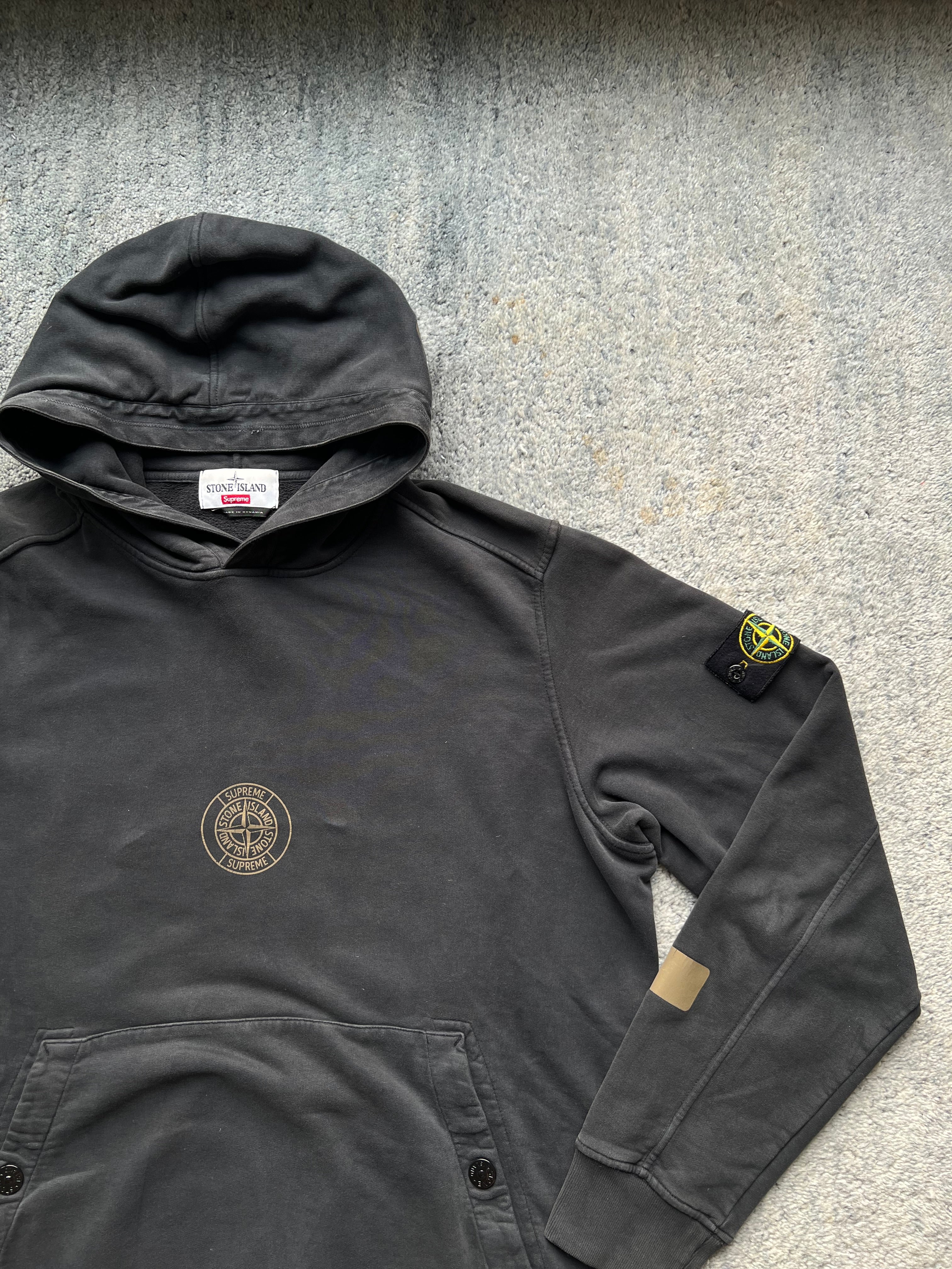 Stone Island Supreme 2017 Reflective Hoodie