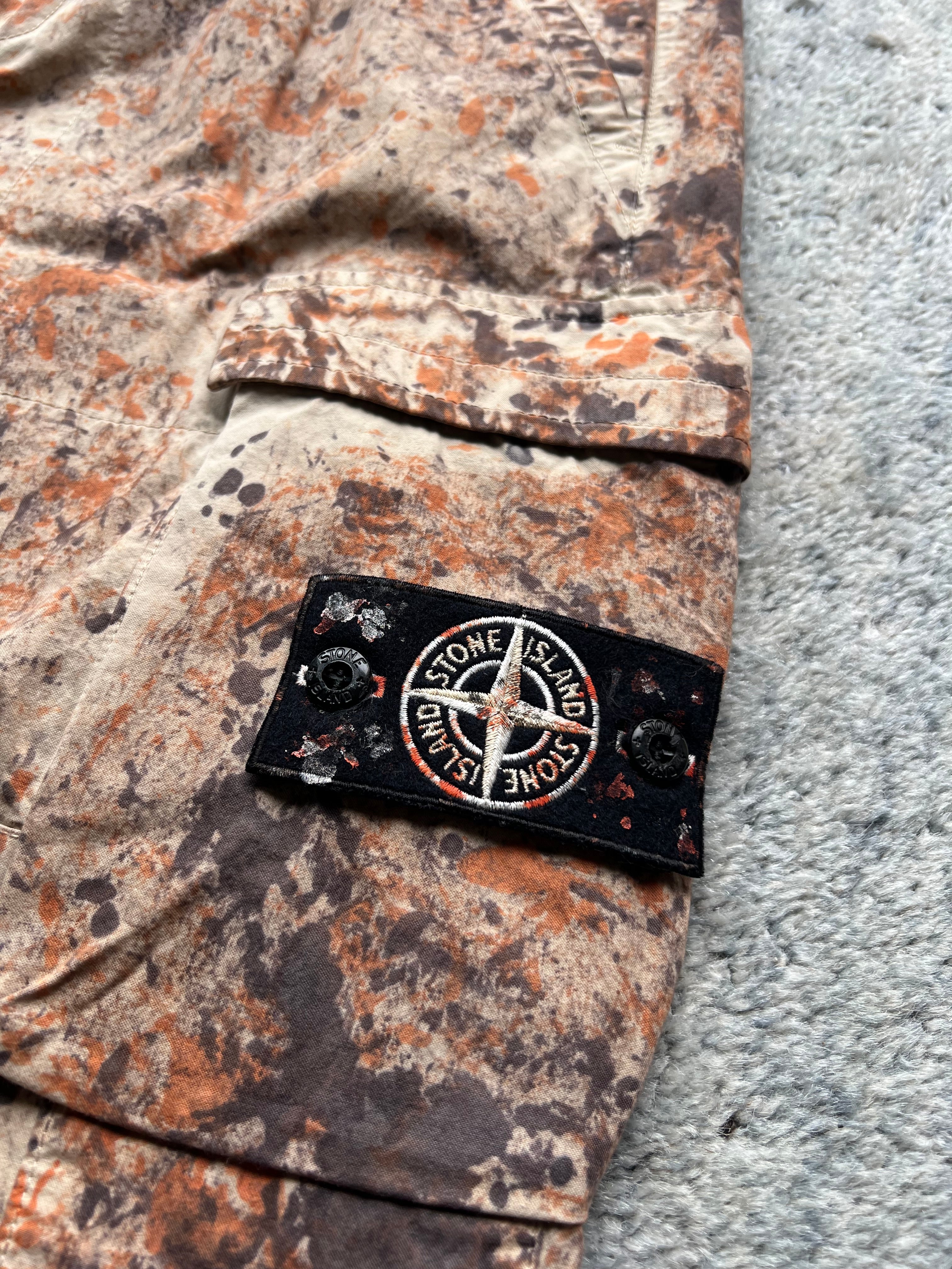 Stone Island Paintpall Camo Pants