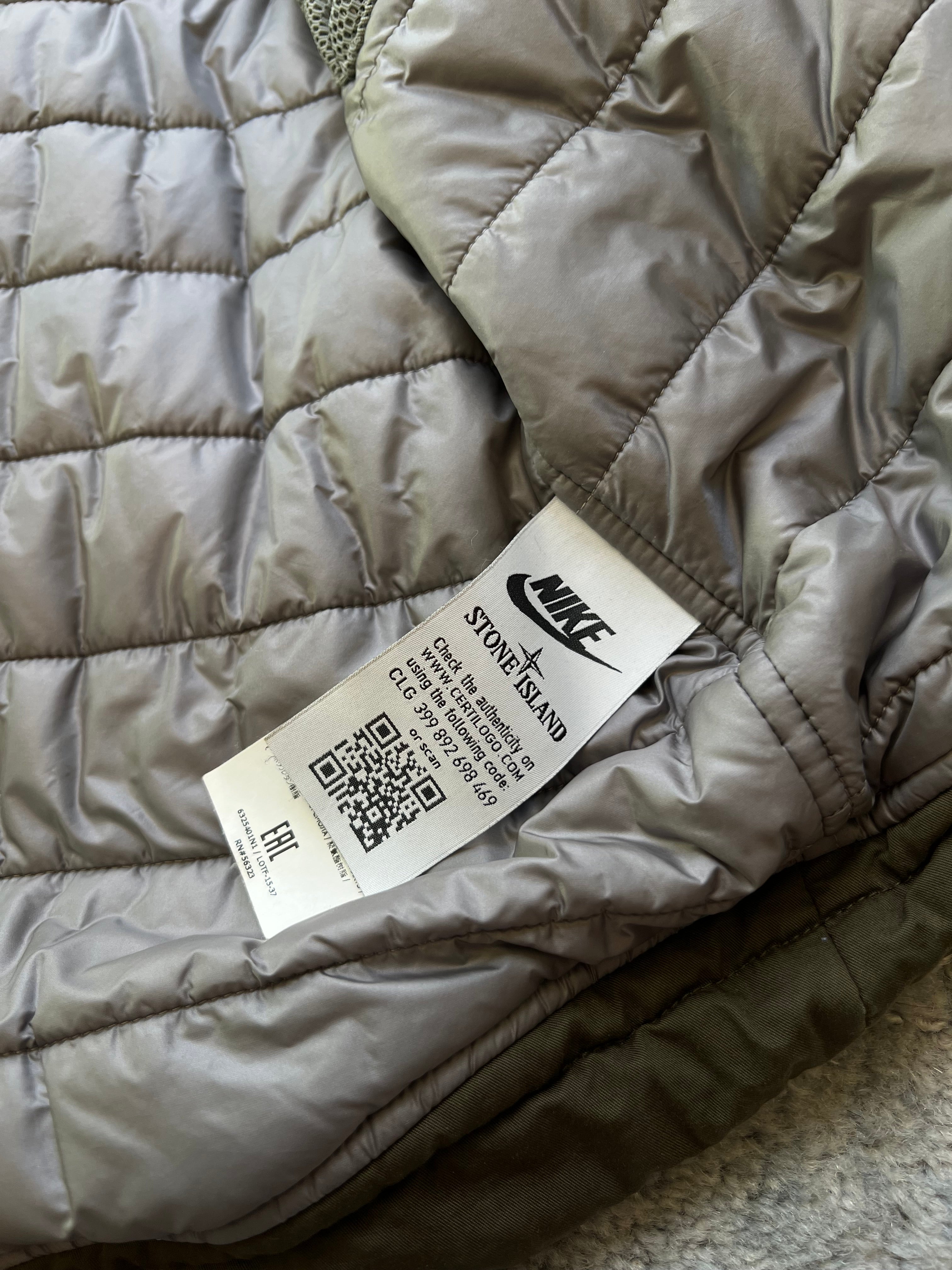 Stone Island x Nike Mussola Gommata Nylon Metal Jacket