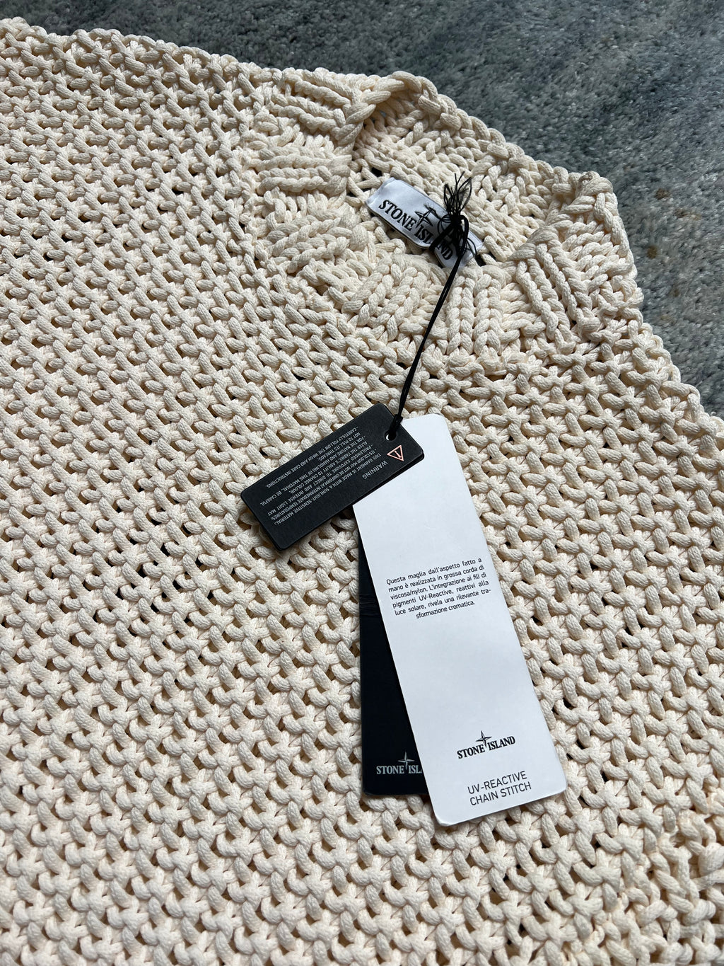 Stone Island UV-reactive Knit