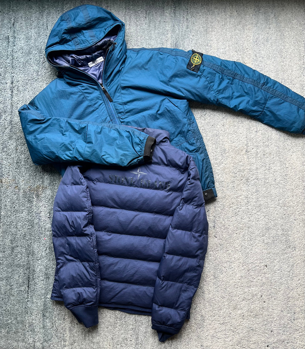 Stone Island 2009 Mesh 3 in 1 Down Puffer Jacket