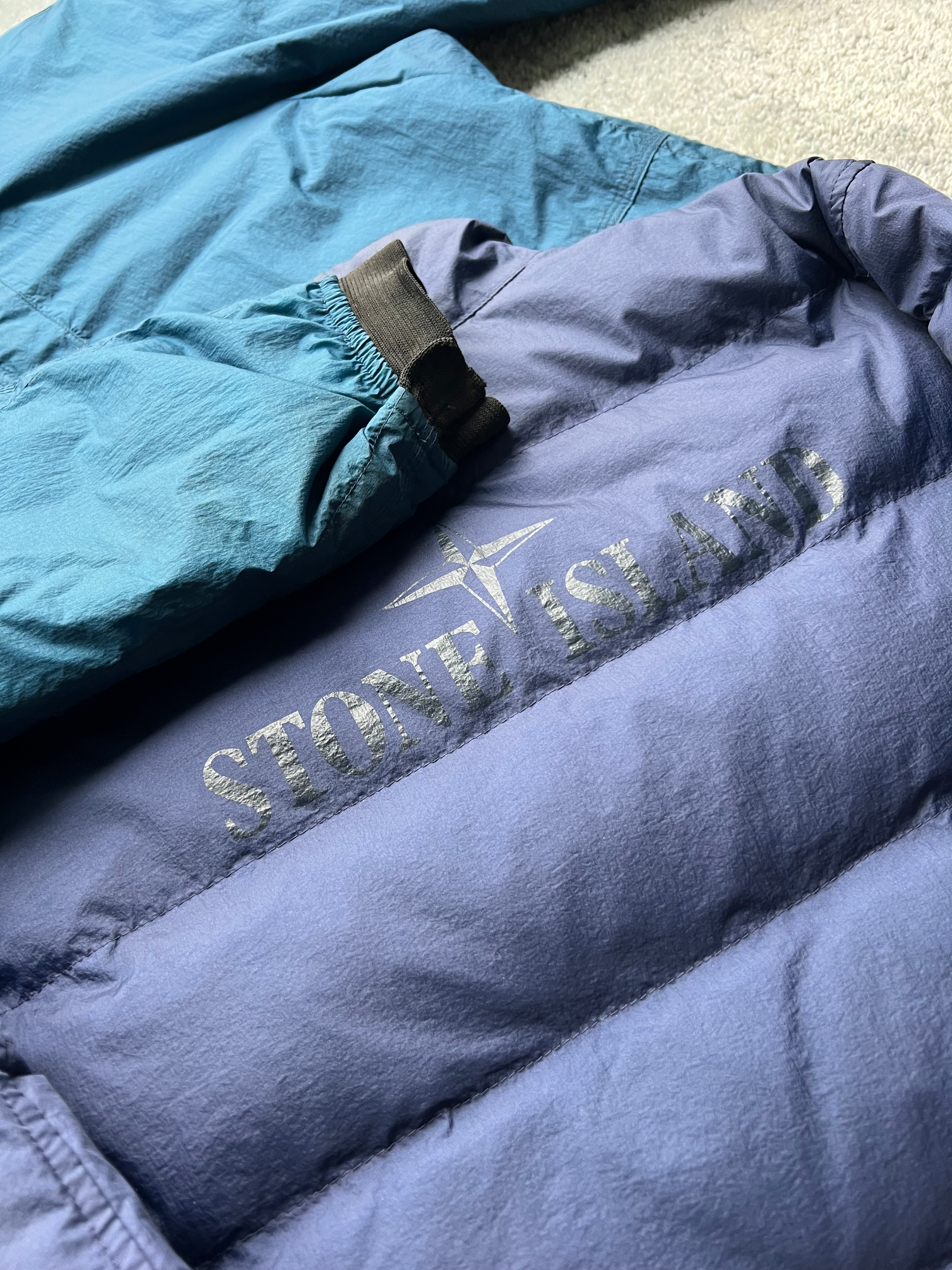 Stone Island 2009 Mesh 3 in 1 Down Puffer Jacket