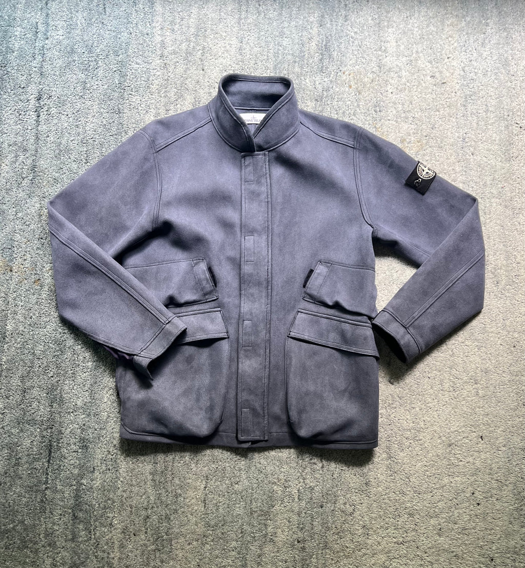 Stone Island Man Made Suede Jacket 2018