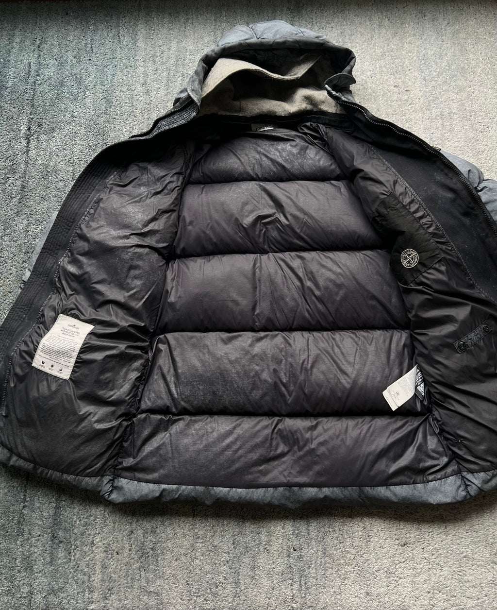 Stone Island 2017 Tela Nylon Down Dust Frost Puffer