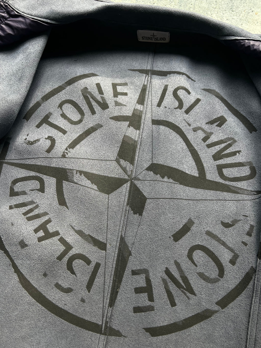 Stone Island Man Made Suede Jacket 2018
