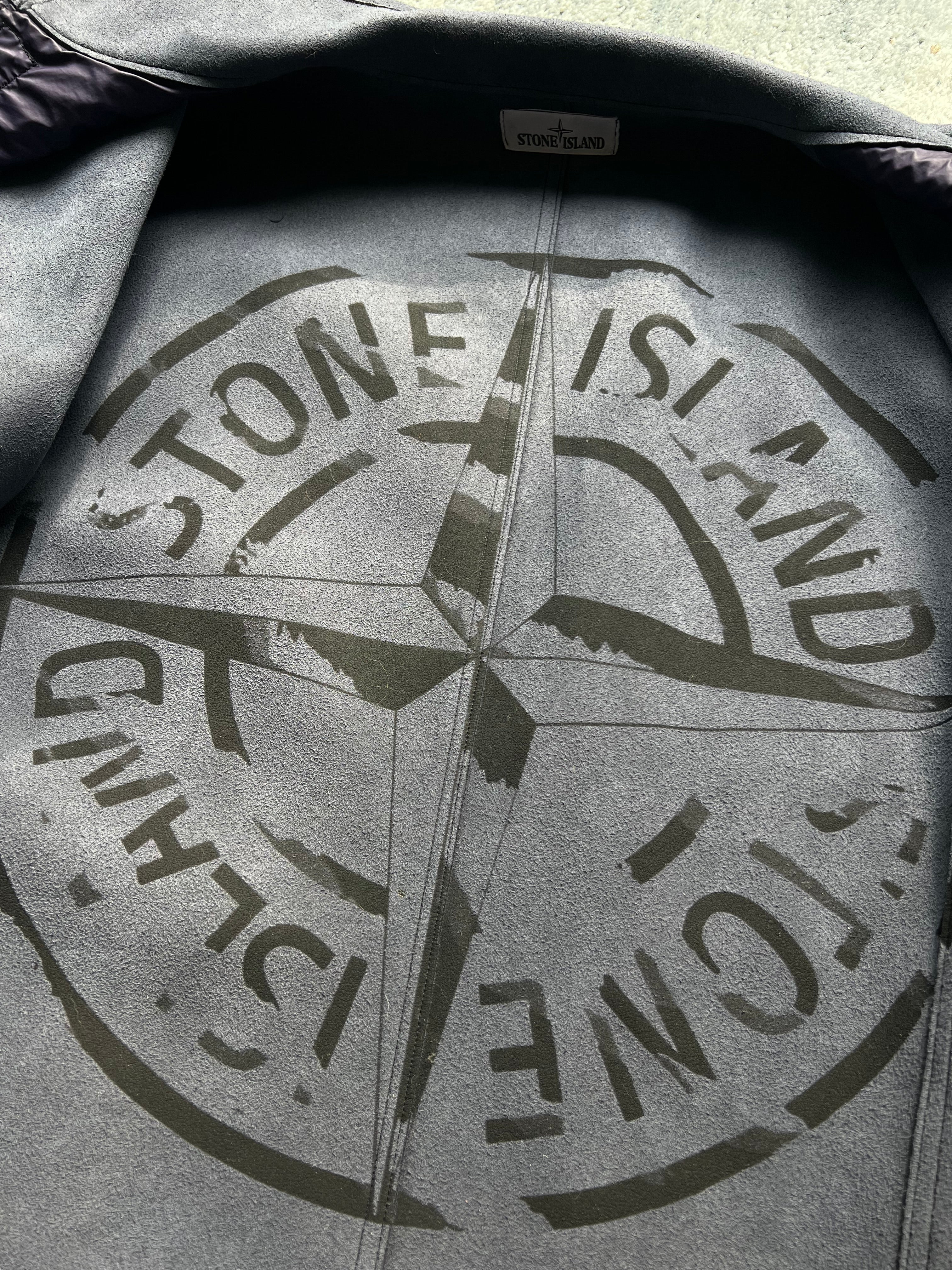 Stone Island Man Made Suede Jacket 2018
