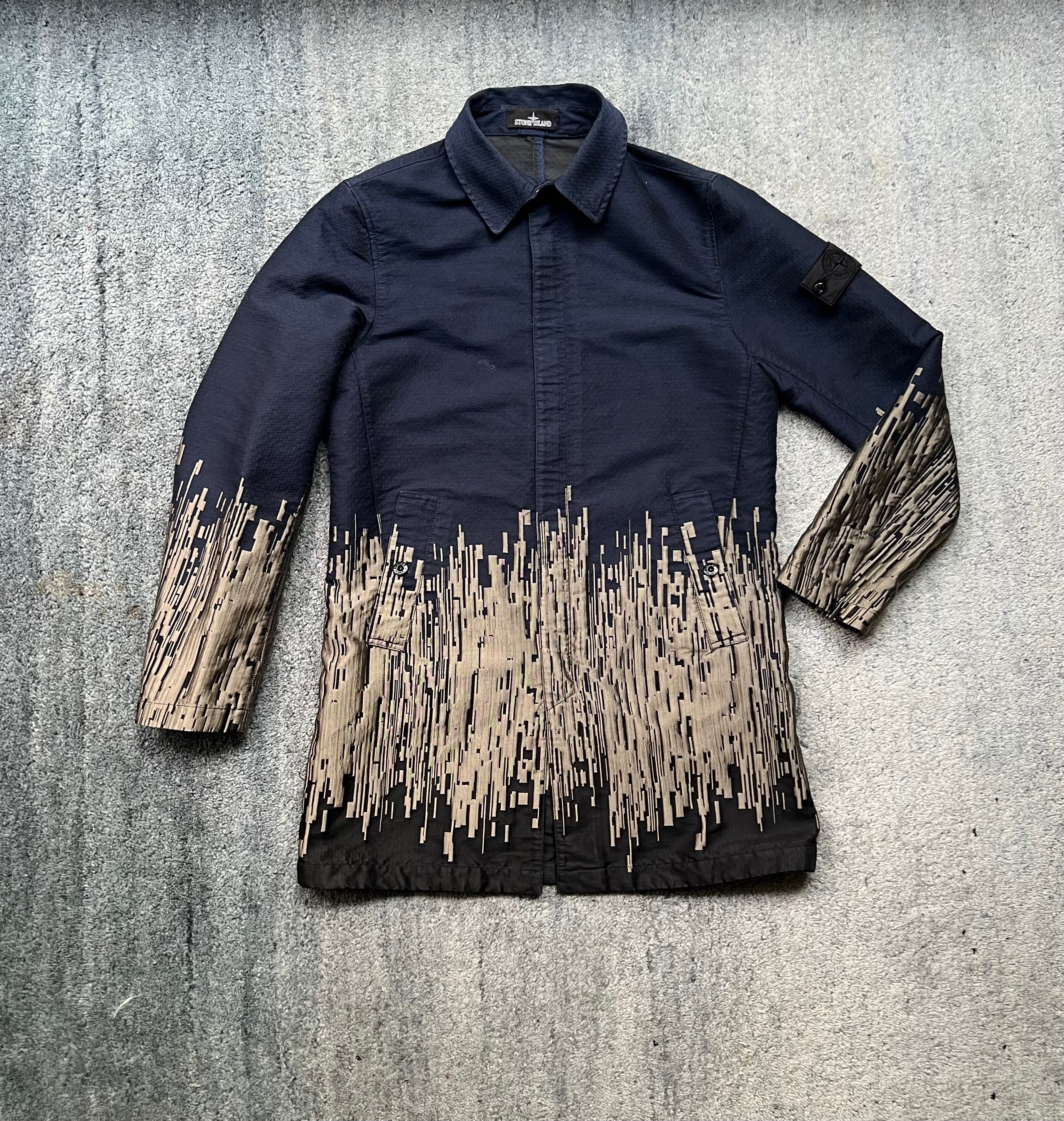 Stone Island 2017 Big Loom Jacquard
Shadow Project Trench Jacket