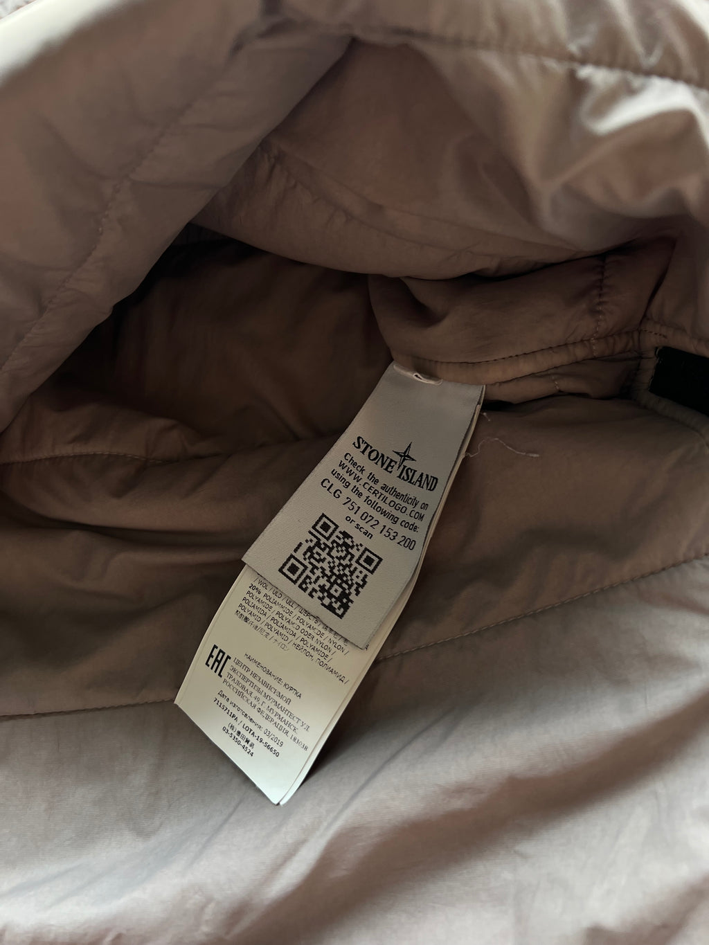 Stone Island 2019 Paintball Camo Cordura Jacket