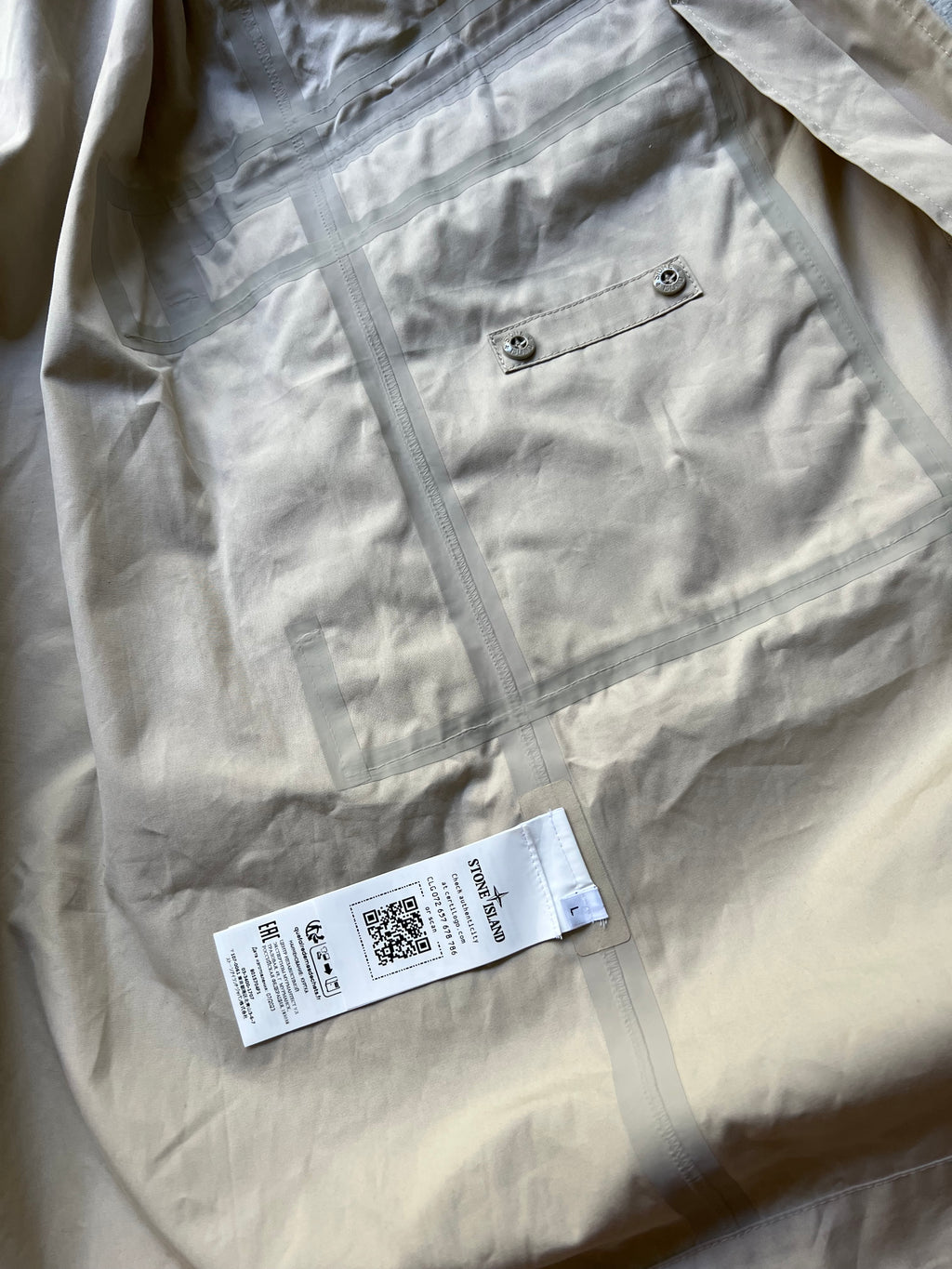 Stone Island O-Ventile Ghost Belted Trench Jacket