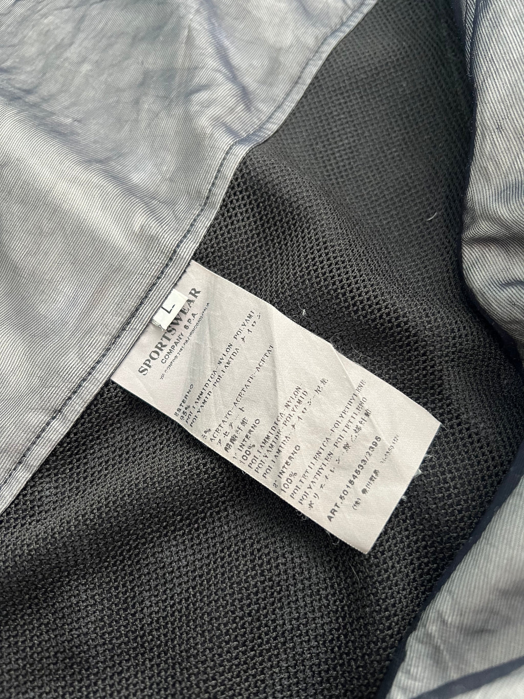 Stone Island 2009 Hyperlight Mesh Badge Jacket