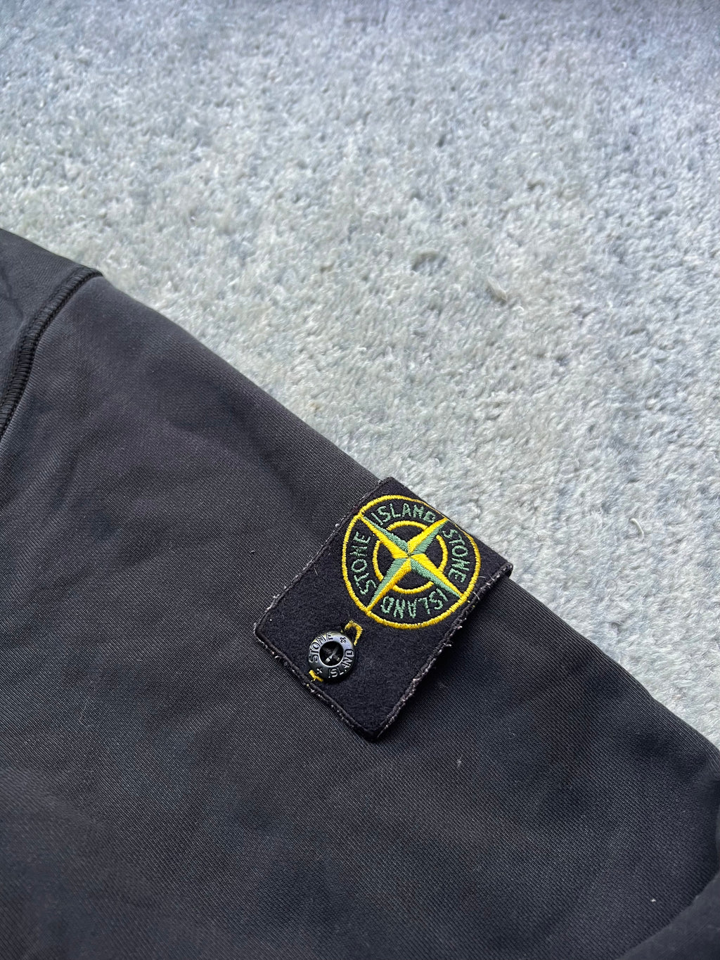 Stone Island Printed Crew Sweatshirt