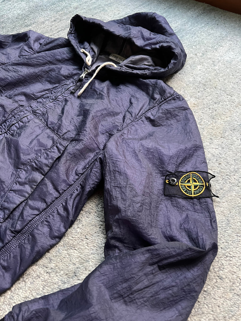 Stone Island mesh 2008 Superlight Resined Nylon Jacket